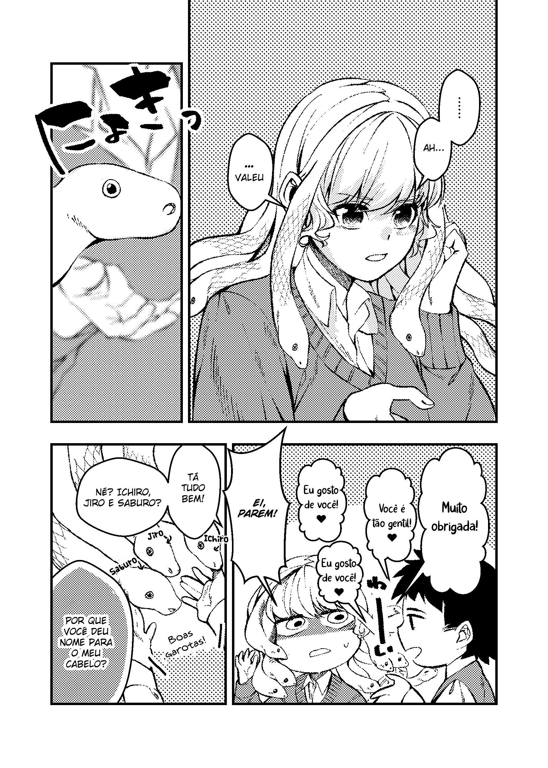 Medusa-Chan Whose Emotions Appear in Her Hair 第8页