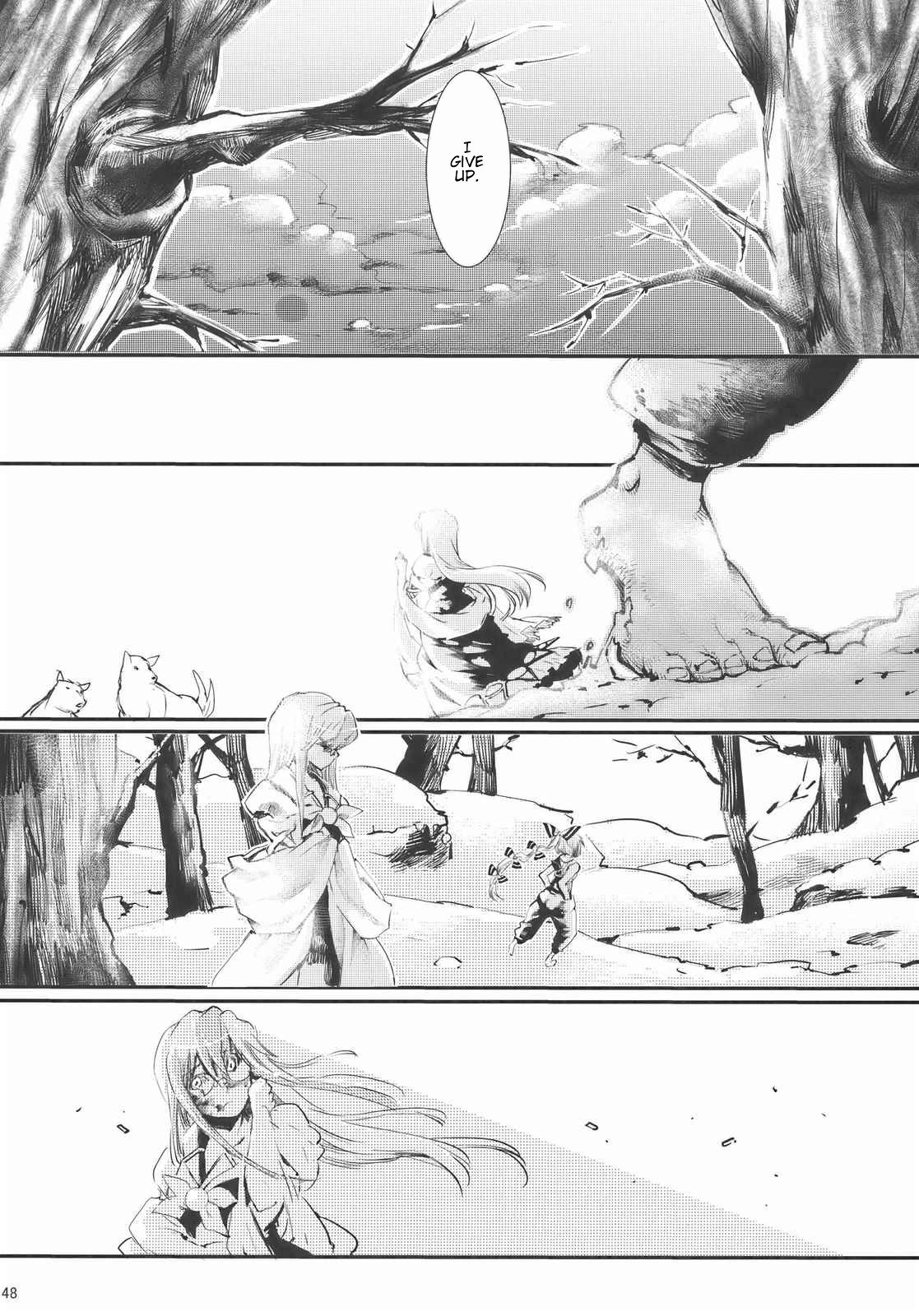 Touhou - Hadashi no Mokou (Doujinshi) Oneshot 第48页