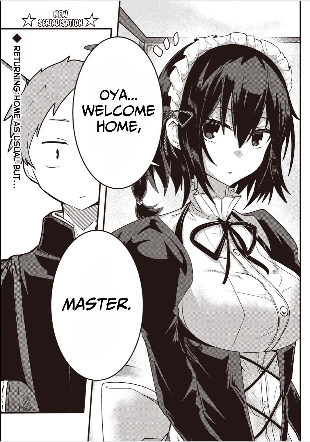 Kokoro no Koe ga Moreyasui Maid-san (Serialization) 第1页