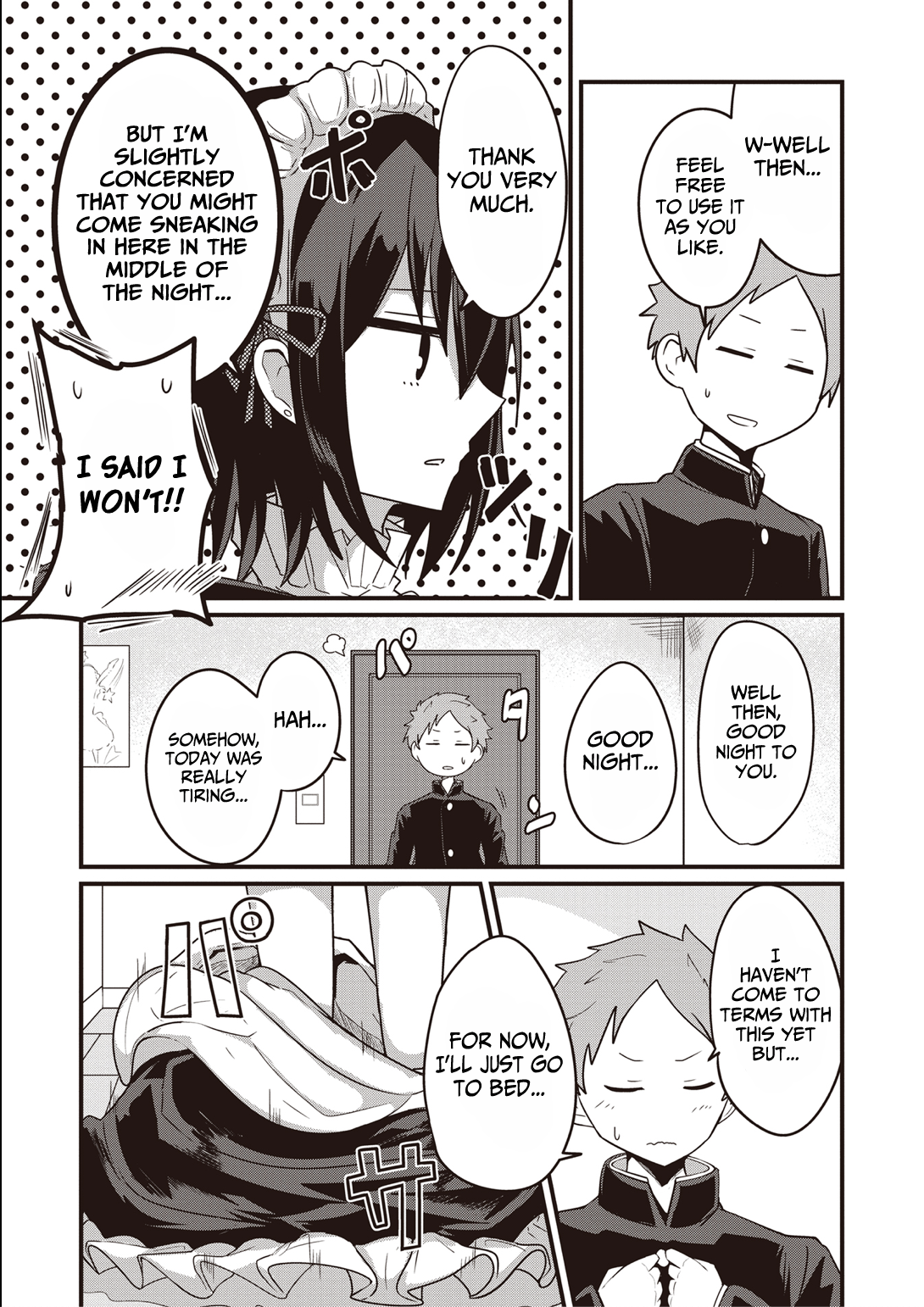 Kokoro no Koe ga Moreyasui Maid-san (Serialization) Vol. 1 Ch. 1 第15页