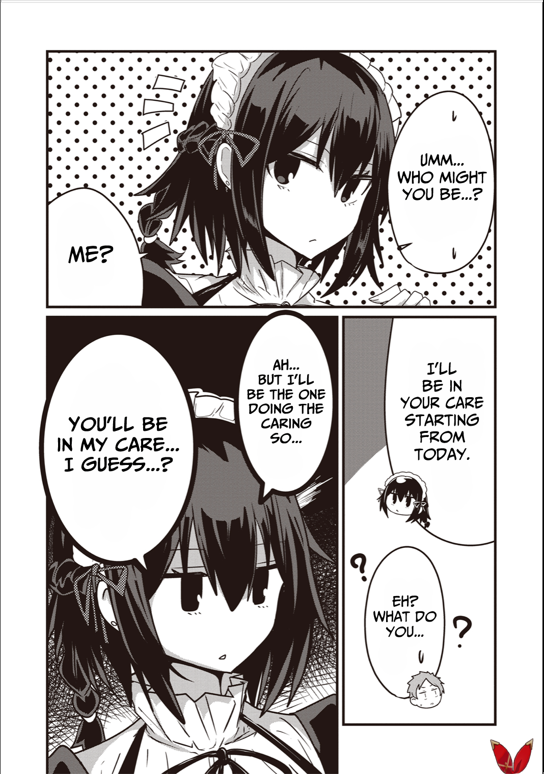 Kokoro no Koe ga Moreyasui Maid-san (Serialization) 第4页