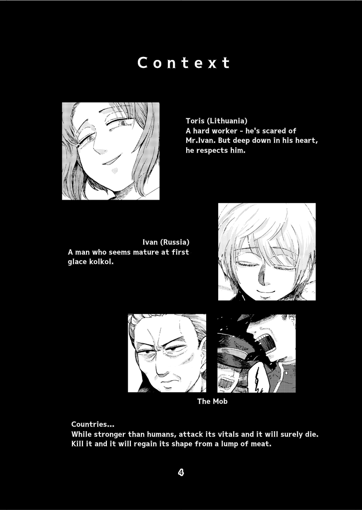 Hetalia - The Day I First Killed You (Doujinshi) 第4页