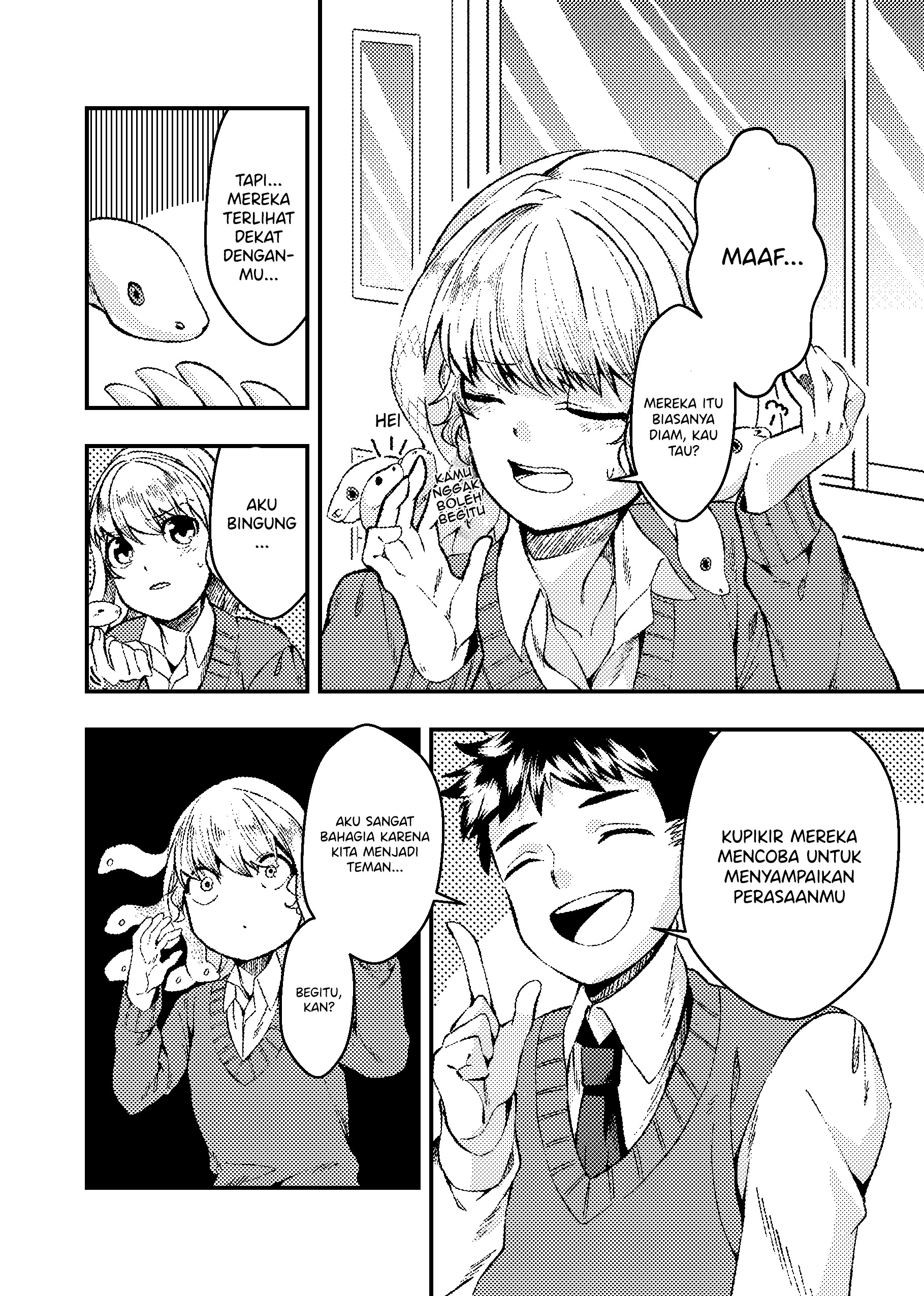 Medusa-Chan Whose Emotions Appear in Her Hair Oneshot 第3页