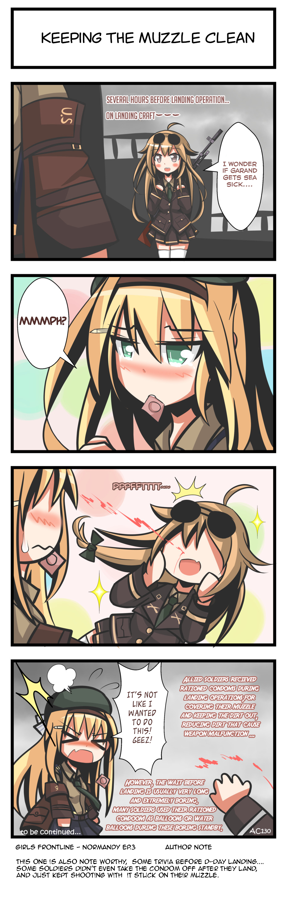 Girls' Frontline 4koma (AC130) 第3页