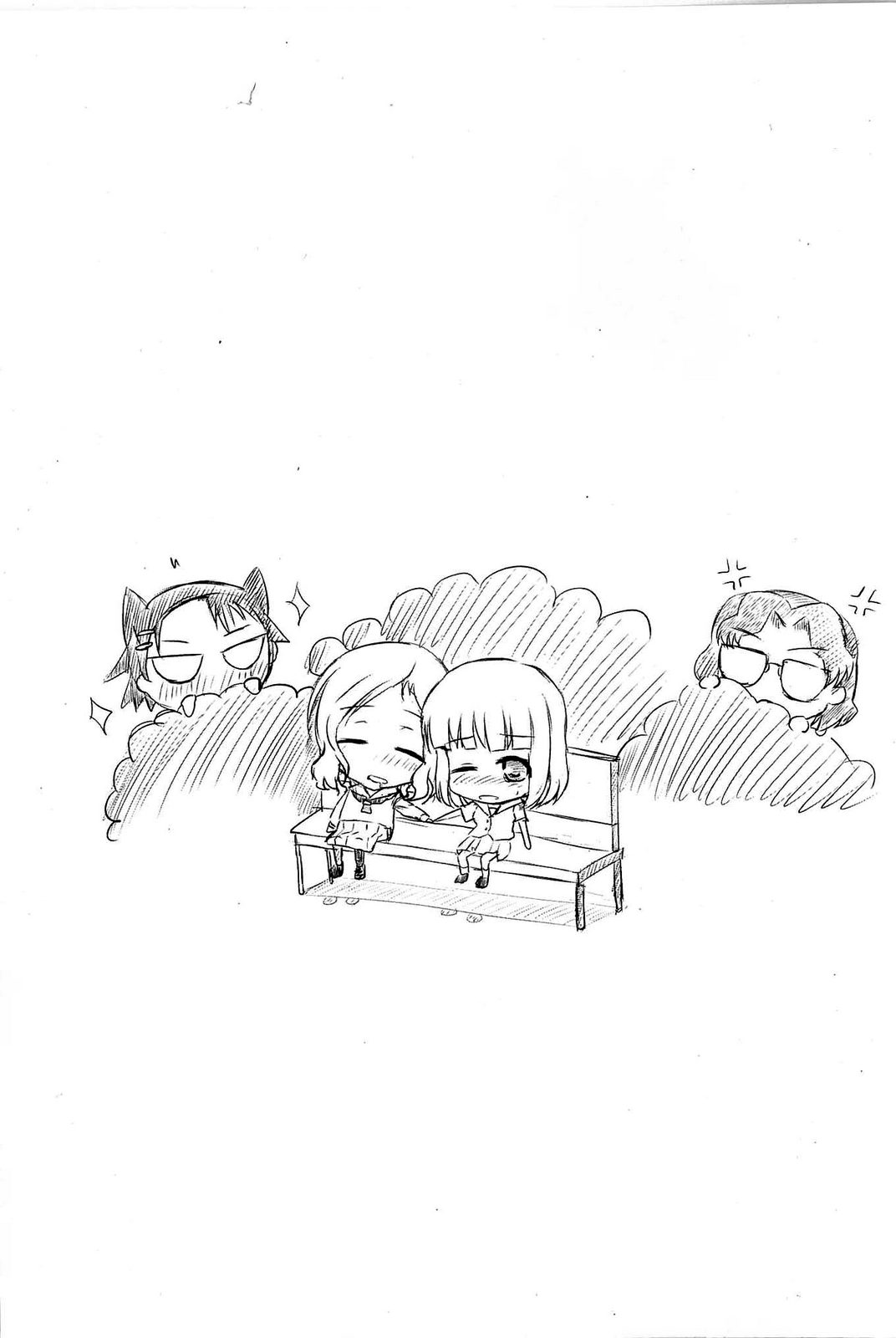 Saki - Lily on a Mountain 2 (Doujinshi) 第3页