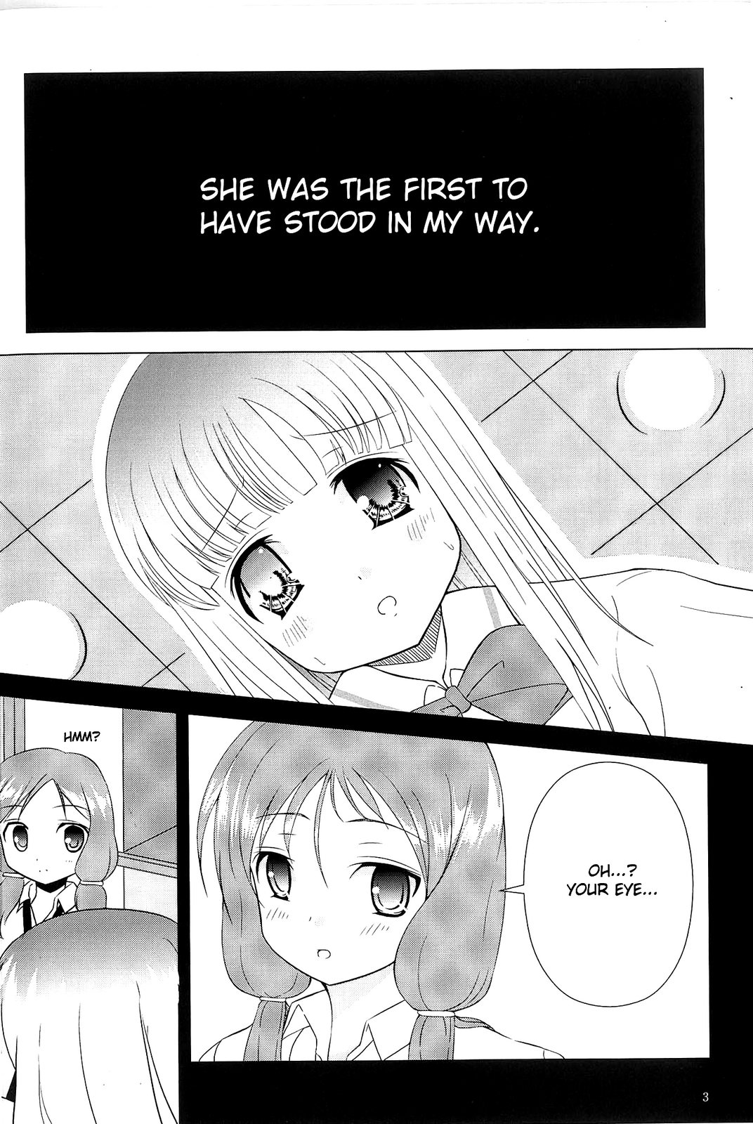 Saki - Lily on a Mountain 2 (Doujinshi) 第4页