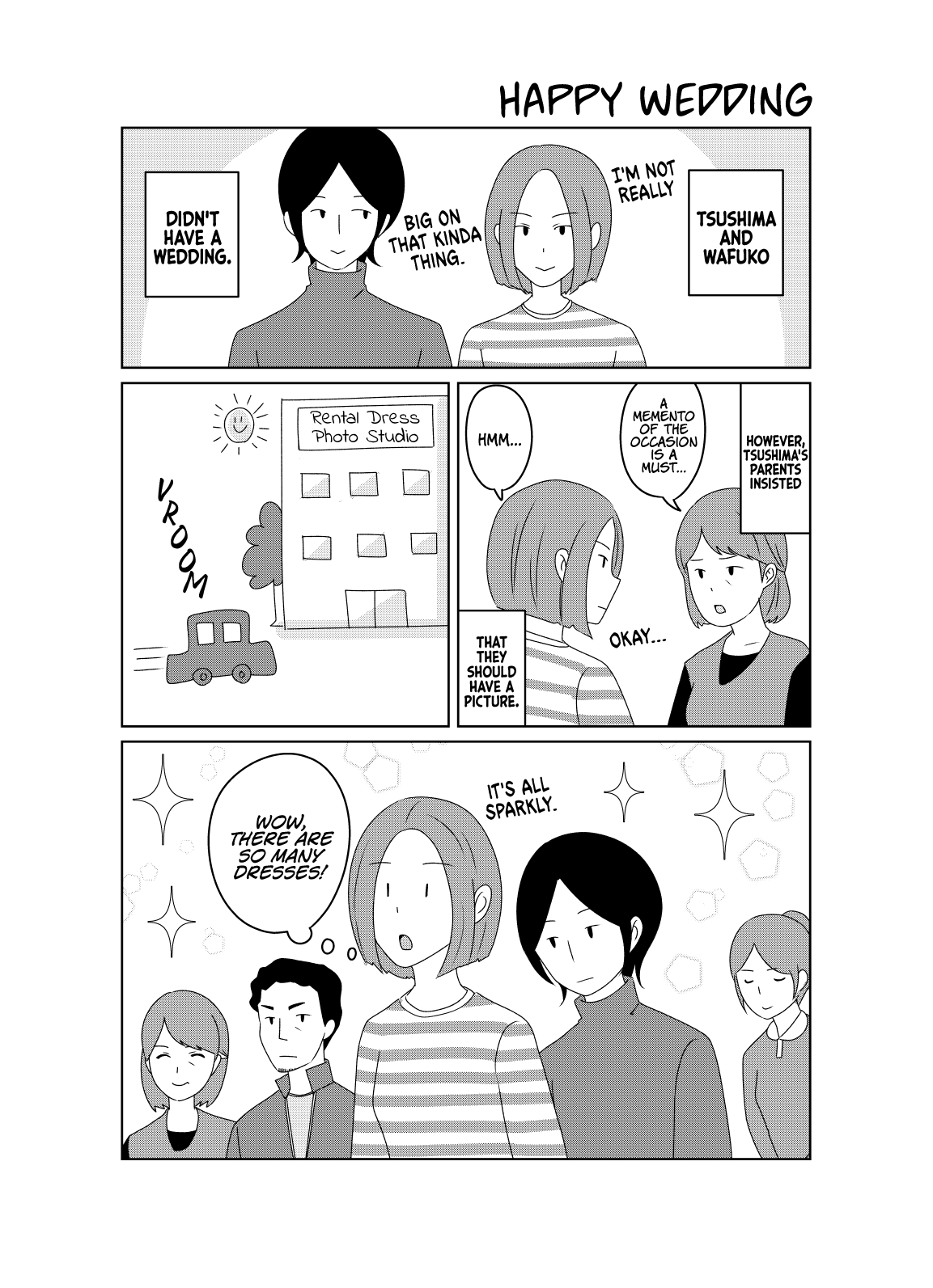 Otto wa Jitsu wa Josei deshita Vol. 1 Ch. 3 第1页