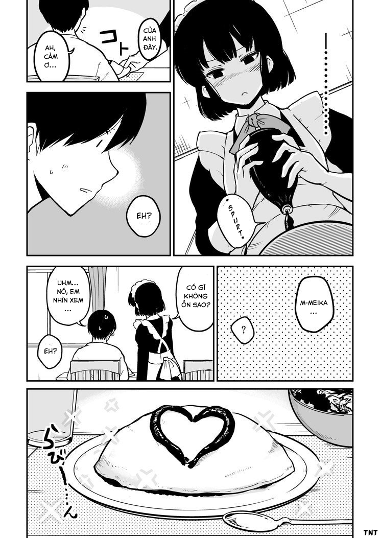 The Maid Who Can't Hide Her Feelings Meika-san và Cơm trứng chiên 第4页