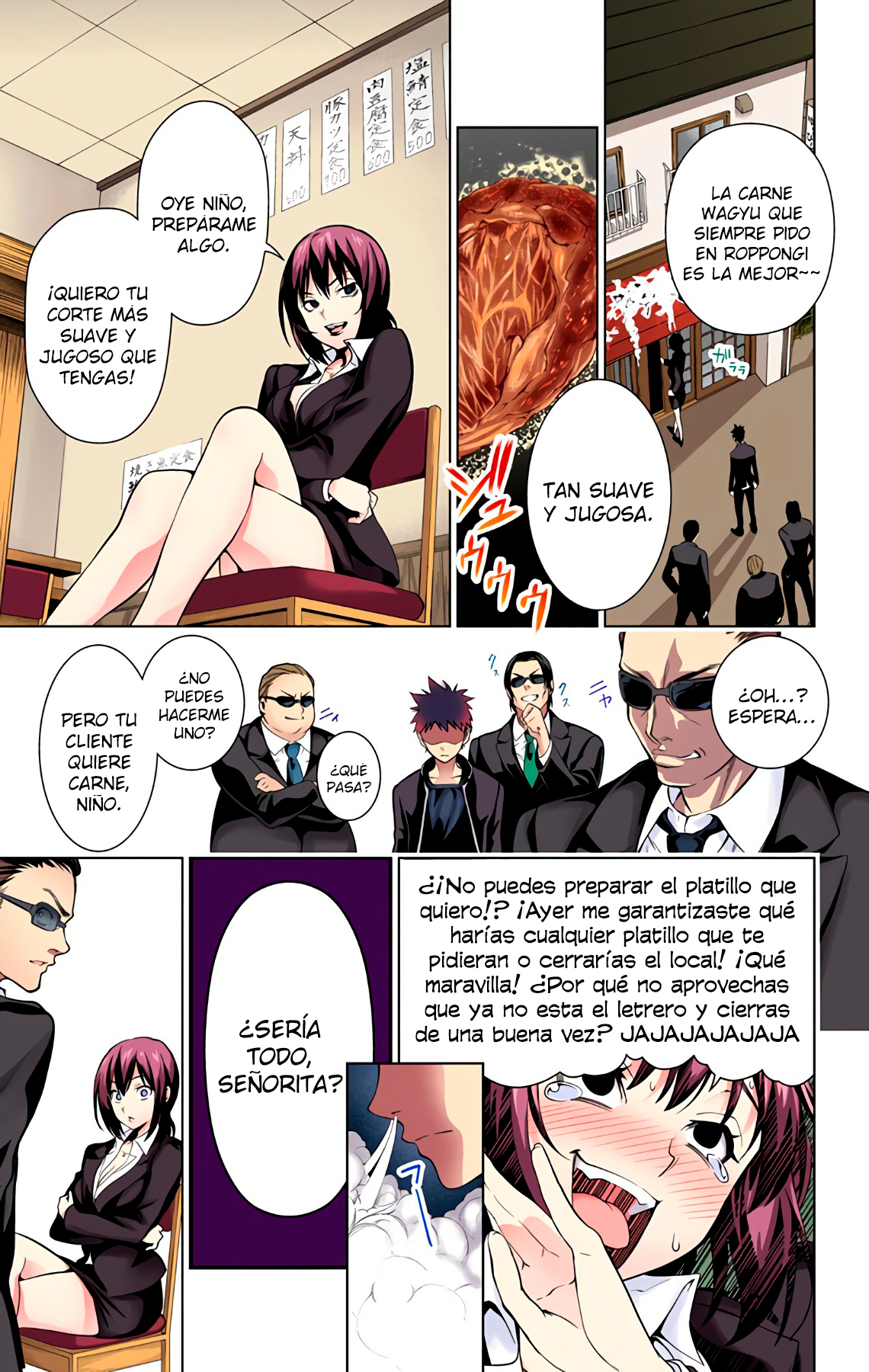 Food Wars!: Shokugeki no Soma (Official Colored) Un Desierto Sin Fin 第21页