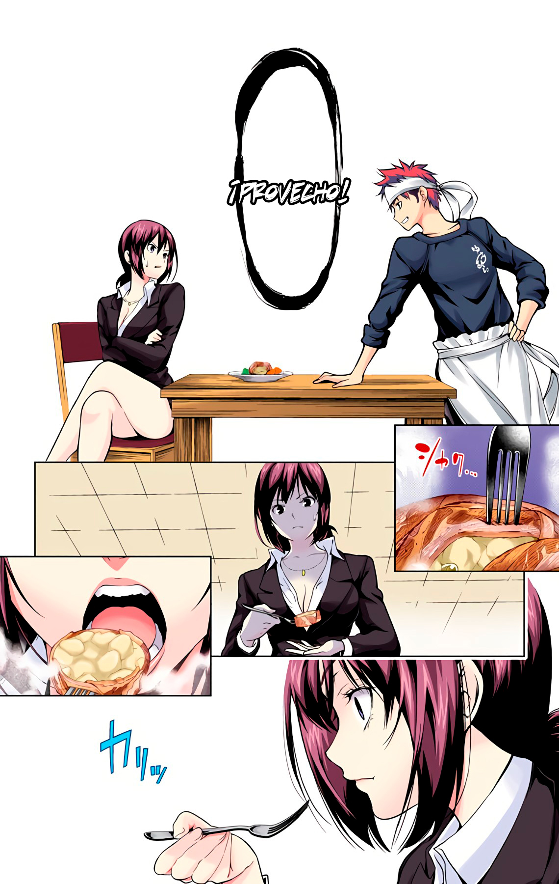 Food Wars!: Shokugeki no Soma (Official Colored) Un Desierto Sin Fin 第28页
