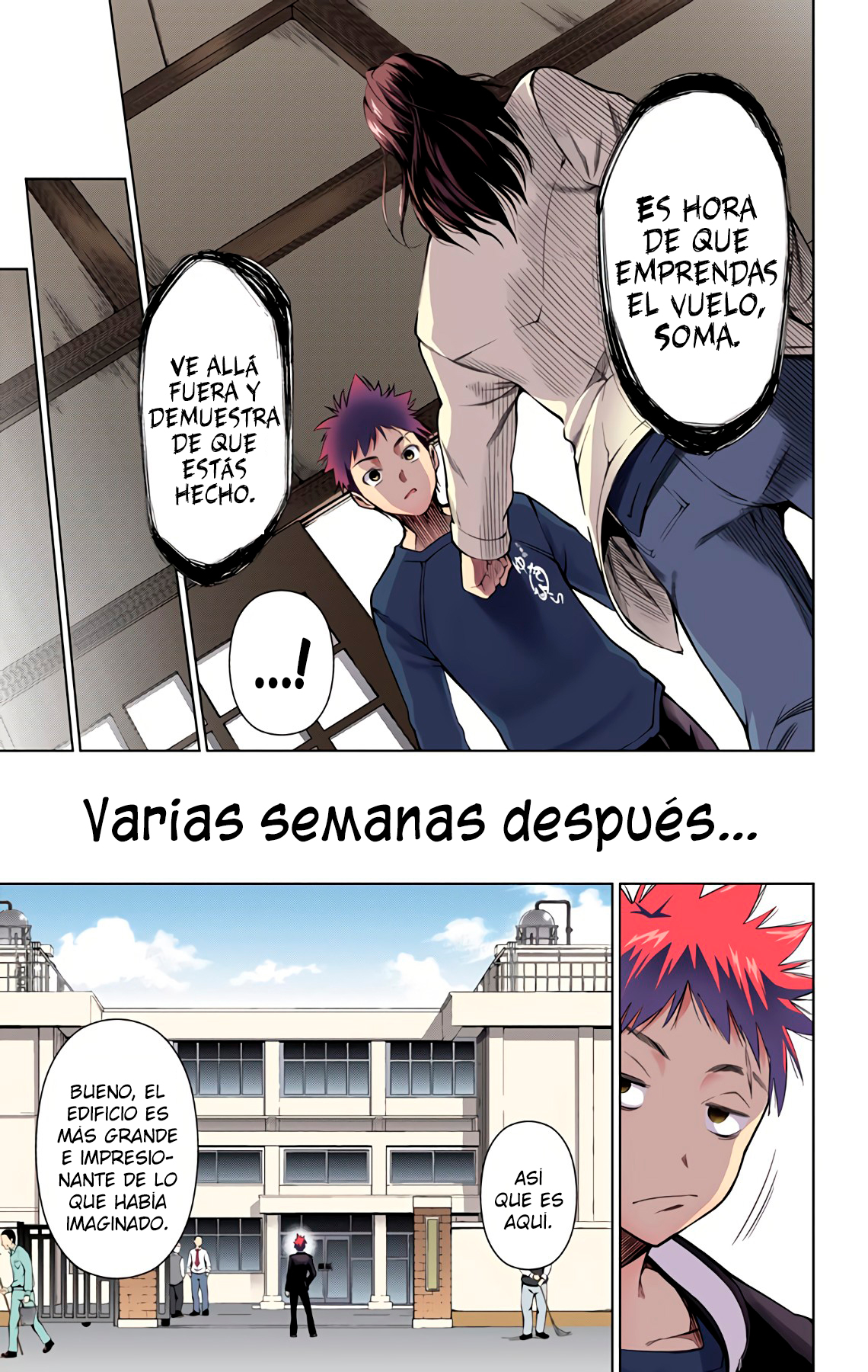 Food Wars!: Shokugeki no Soma (Official Colored) Un Desierto Sin Fin 第40页