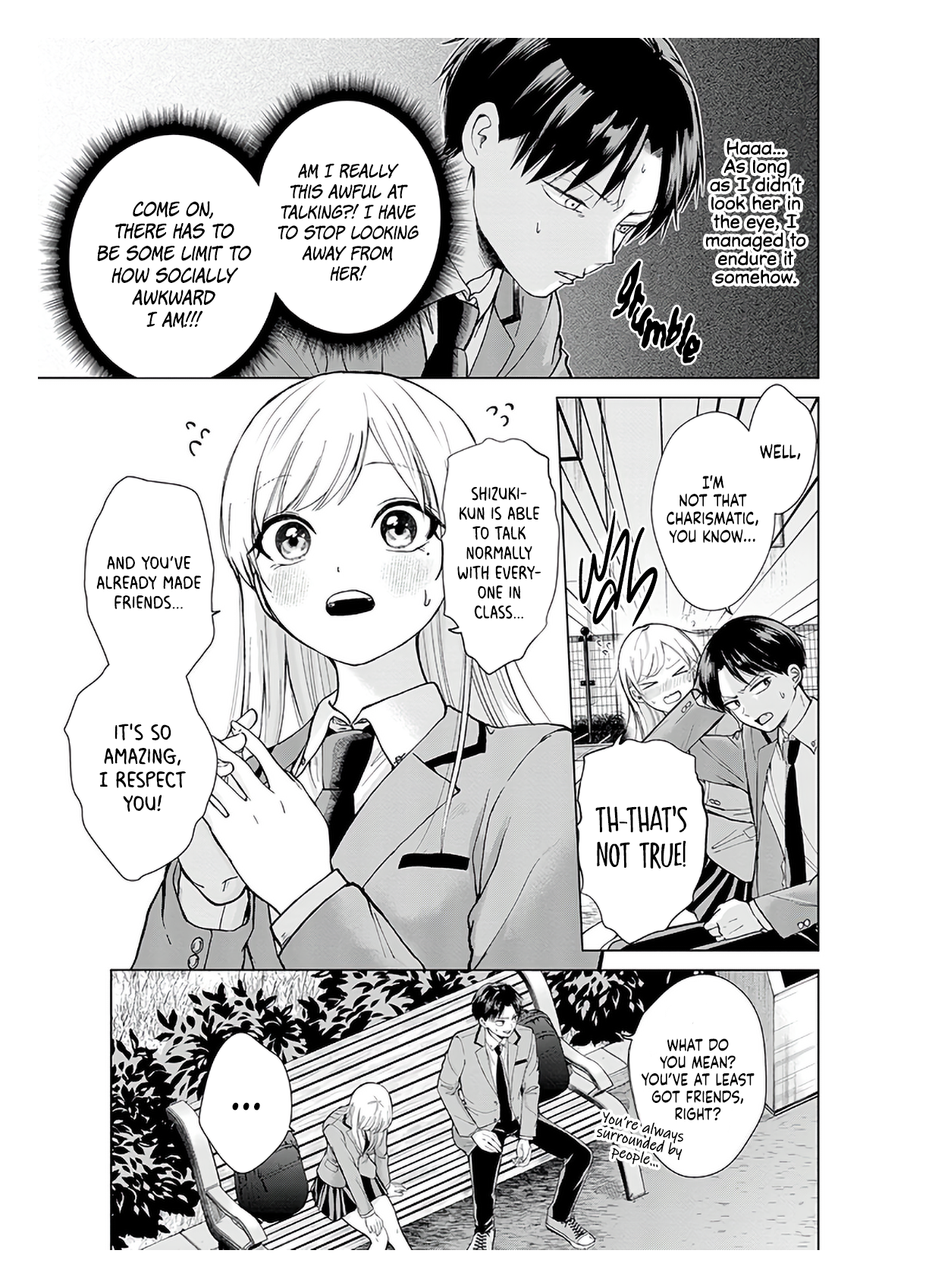 Kusunoki-san wa Koukou Debut ni Shippai Shite Iru I decided to never interact with pretty girls 第13页