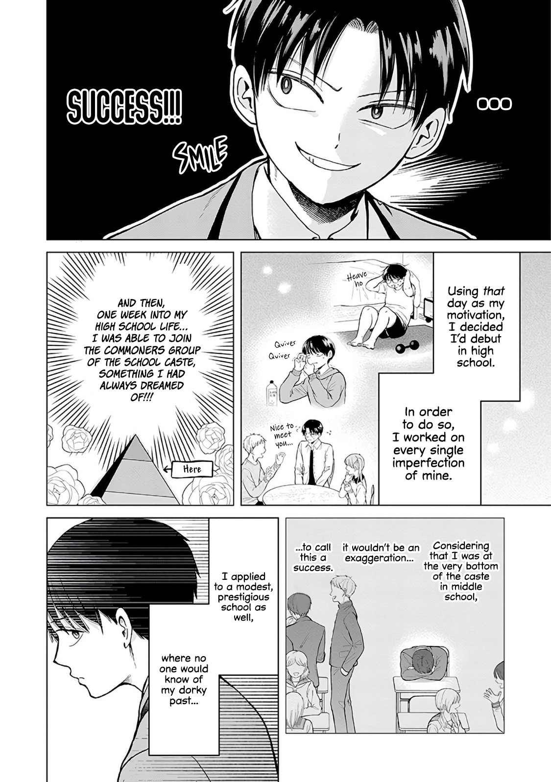 Kusunoki-san wa Koukou Debut ni Shippai Shite Iru I decided to never interact with pretty girls 第4页
