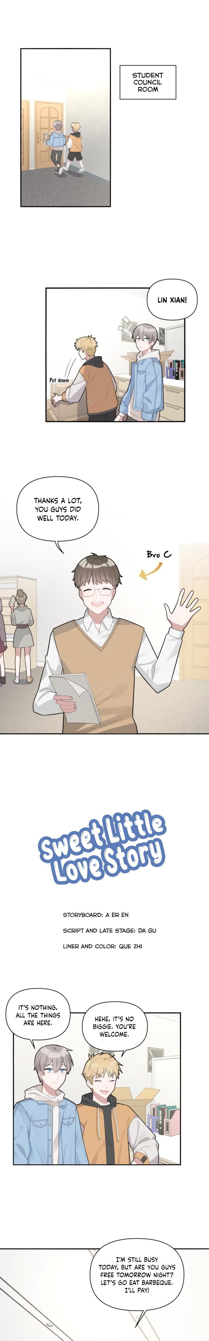 Liànliàn Xiǎo Tián Gěng Ch. 2 第1页