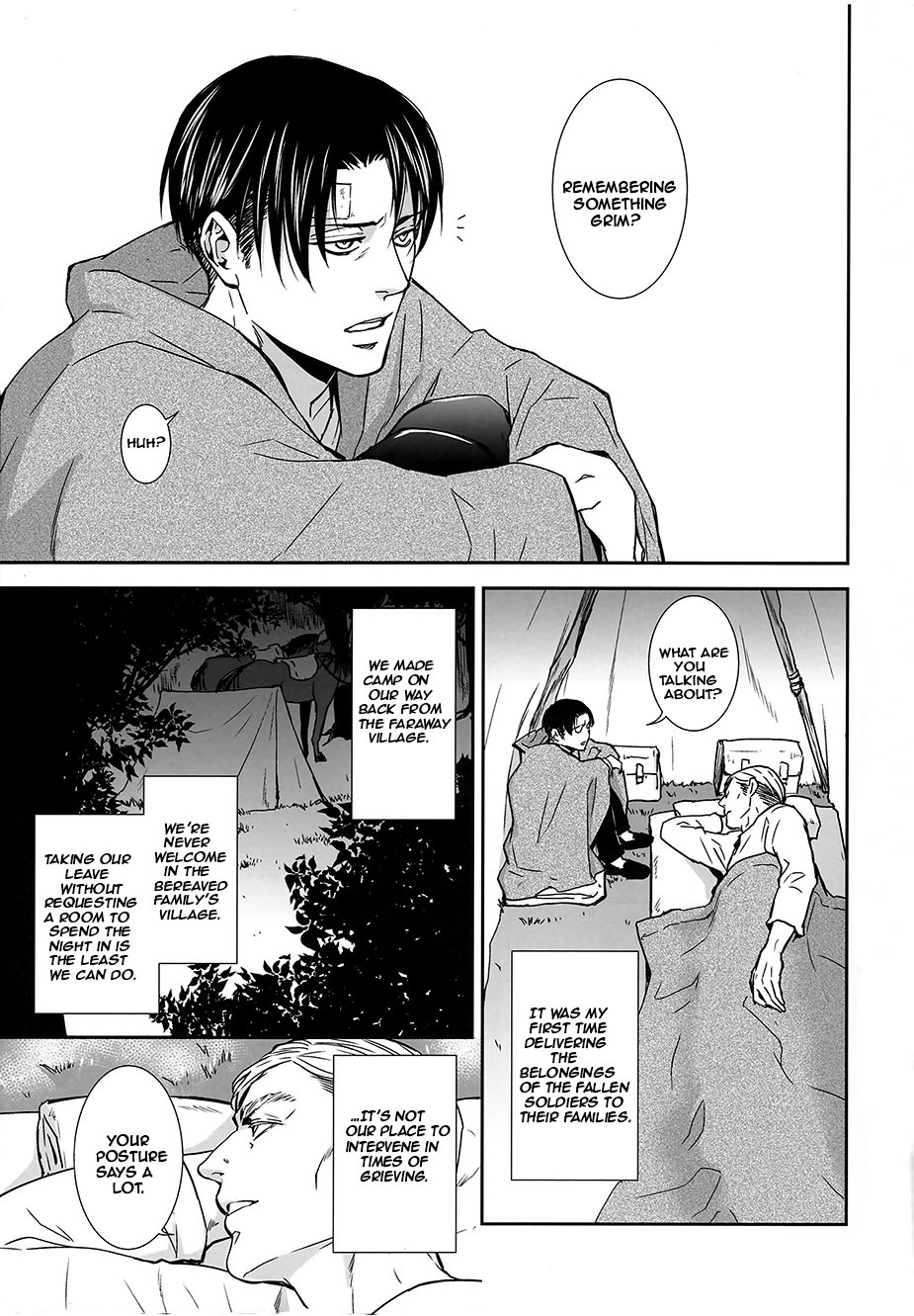 Shingeki no Kyojin - Engulfed in Flames (Doujinshi) 第4页