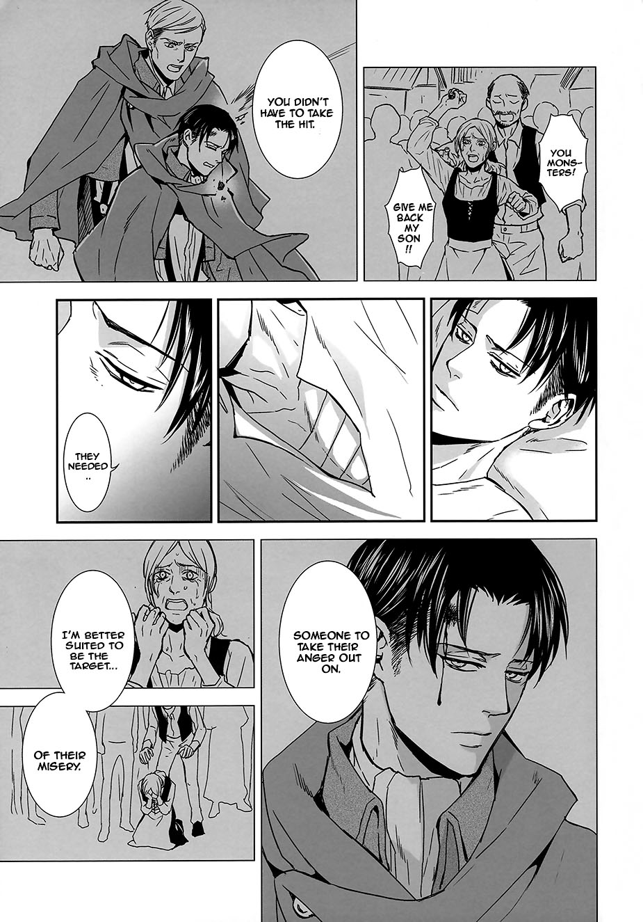 Shingeki no Kyojin - Engulfed in Flames (Doujinshi) 第8页