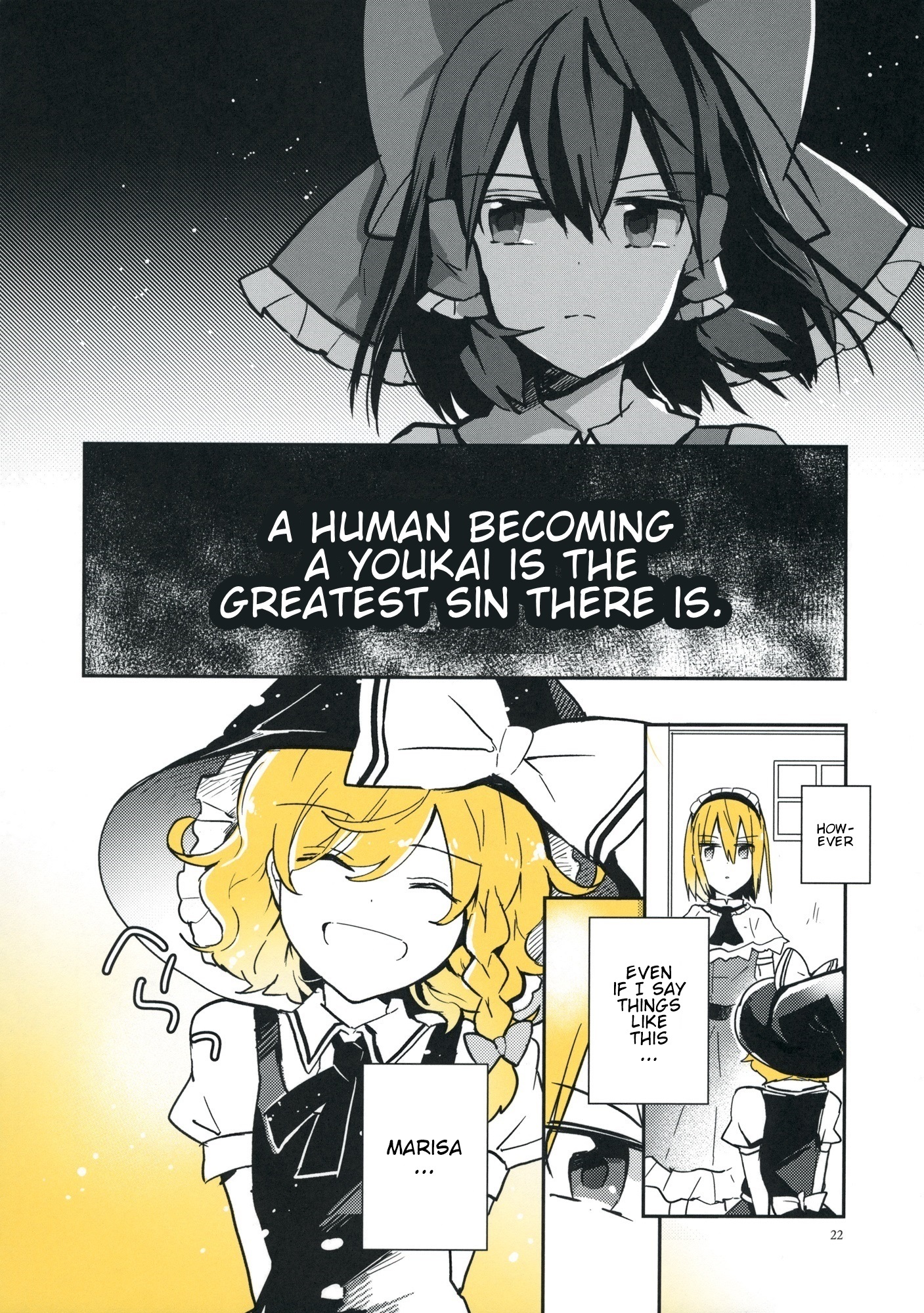 Touhou - Koganeiro no Kimi (Doujinshi) She is the Spark's Color 第4页