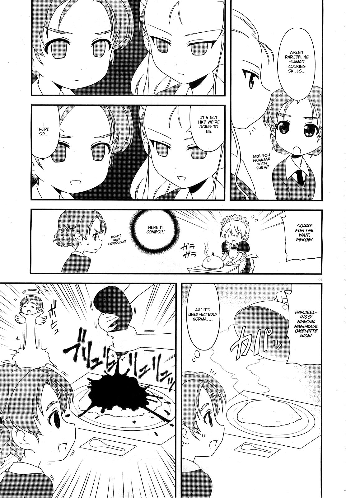 GIRLS und PANZER - Motto Love Love Sakusen desu! It's "The Teatime of Gloriana"! 第11页