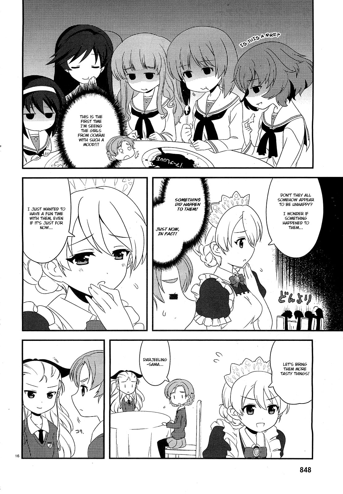 GIRLS und PANZER - Motto Love Love Sakusen desu! It's "The Teatime of Gloriana"! 第16页