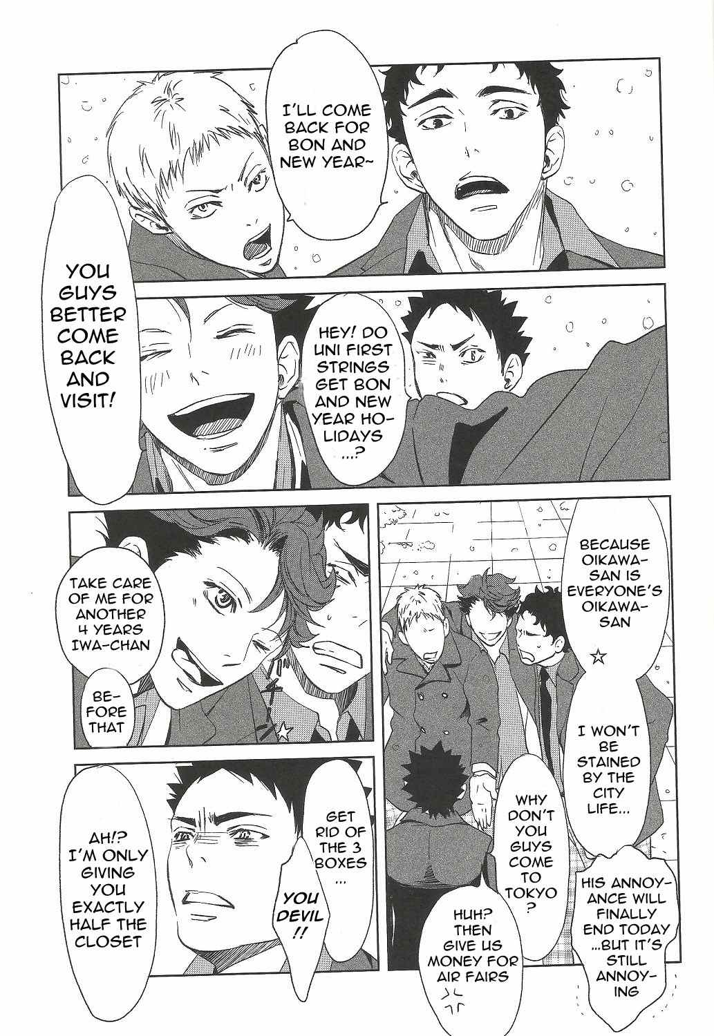 Haikyu!! - Waiting for You at the Last March (Doujinshi) 第4页