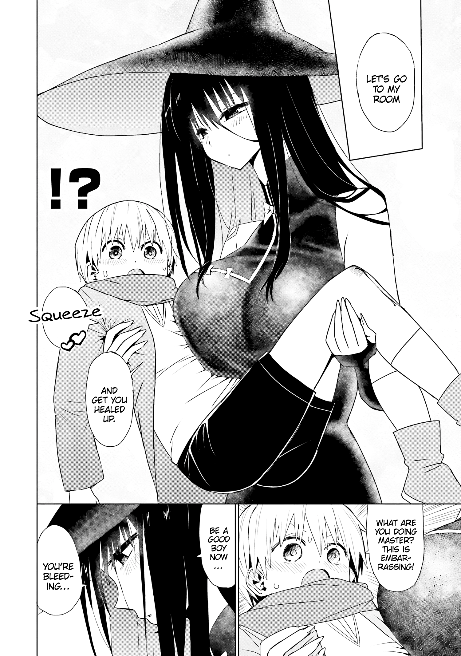 Mahou to Boku to Dekkai Shishou A Big Master and Two Injuries. 第5页