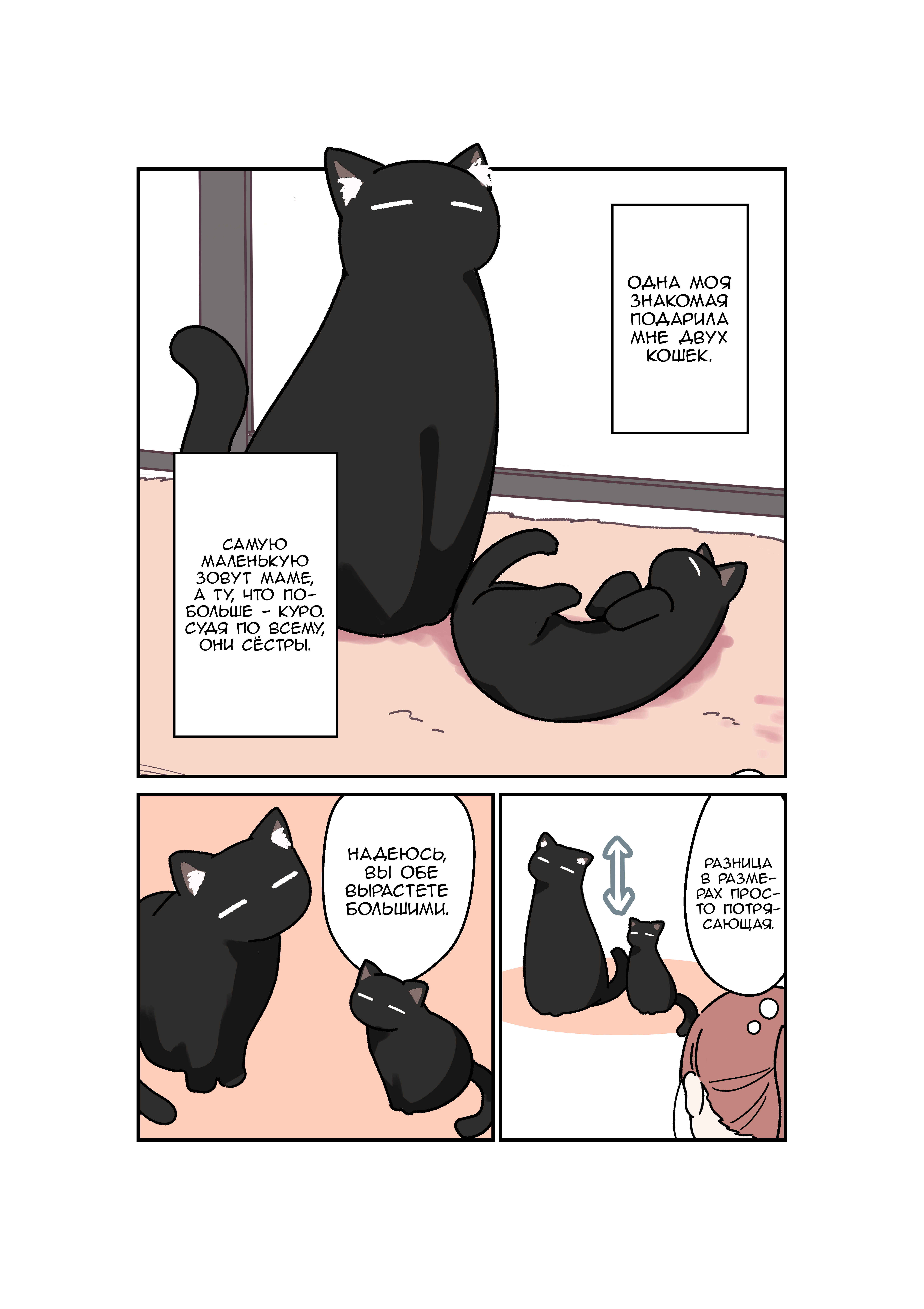 Uchi no Kuroneko, Onna no Ko Ch. 1 第1页