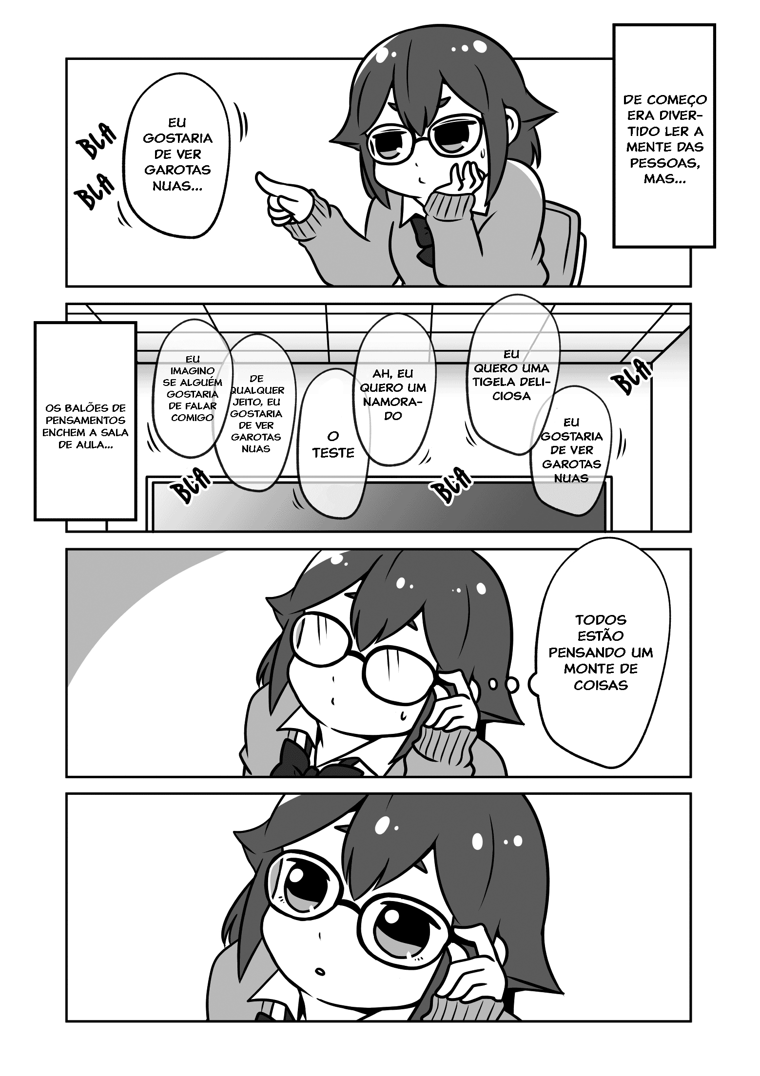 Fushigina megane to tonari no yankee Oneshot 第3页