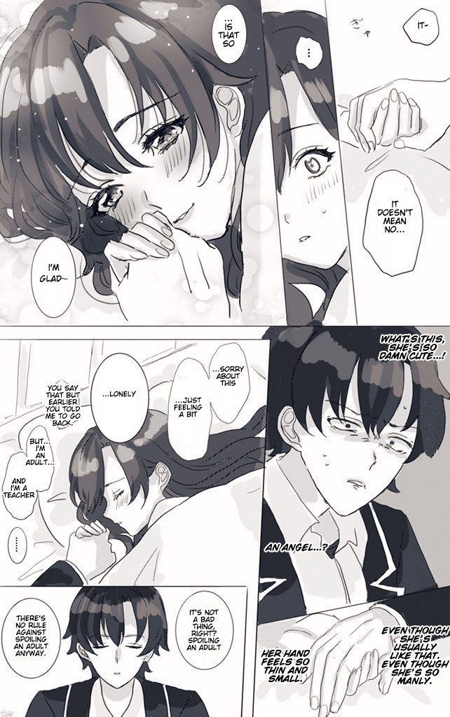 Yahari Ore no Seishun Love Come wa Machigatteiru - Hiratsu Kawaii Shizu Kawaii (Doujinshi) Hiratsuka-sensei has a cold! 第3页