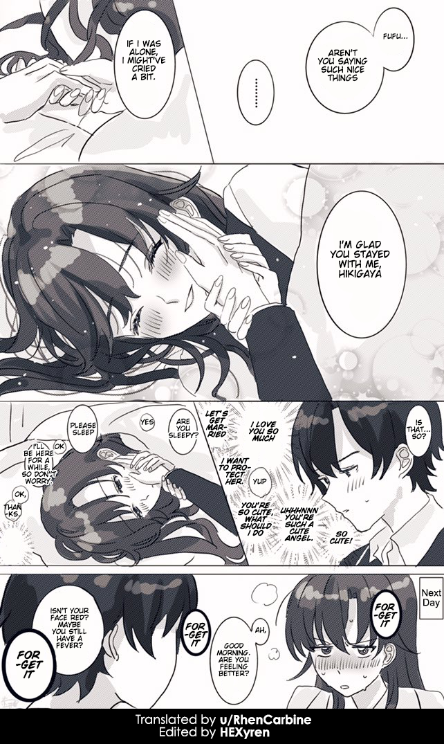 Yahari Ore no Seishun Love Come wa Machigatteiru - Hiratsu Kawaii Shizu Kawaii (Doujinshi) Hiratsuka-sensei has a cold! 第4页