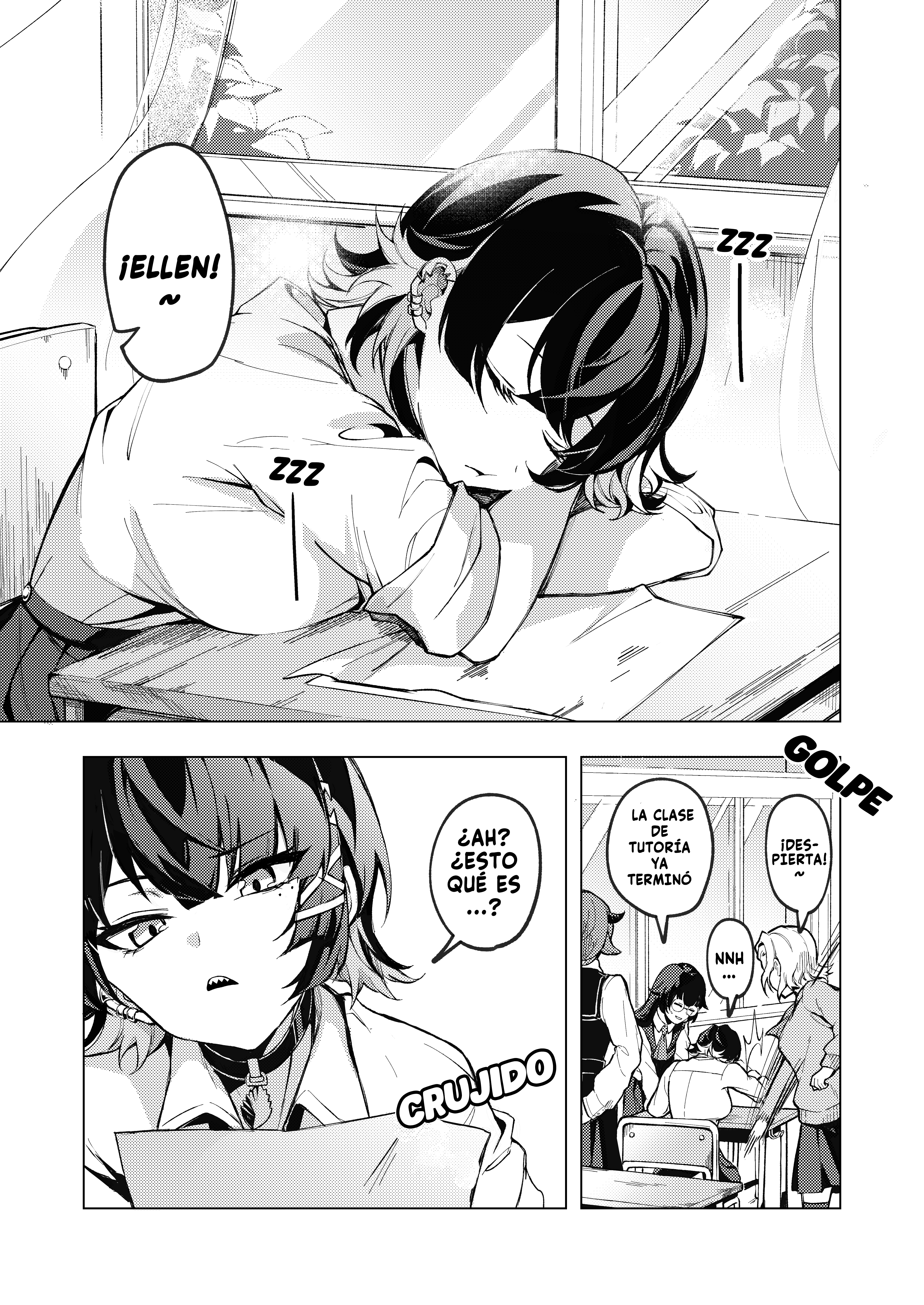 Zenless Zone Zero - Ellen-chan to Lycaon-san no Hanashi (Doujinshi) Oneshot 第1页