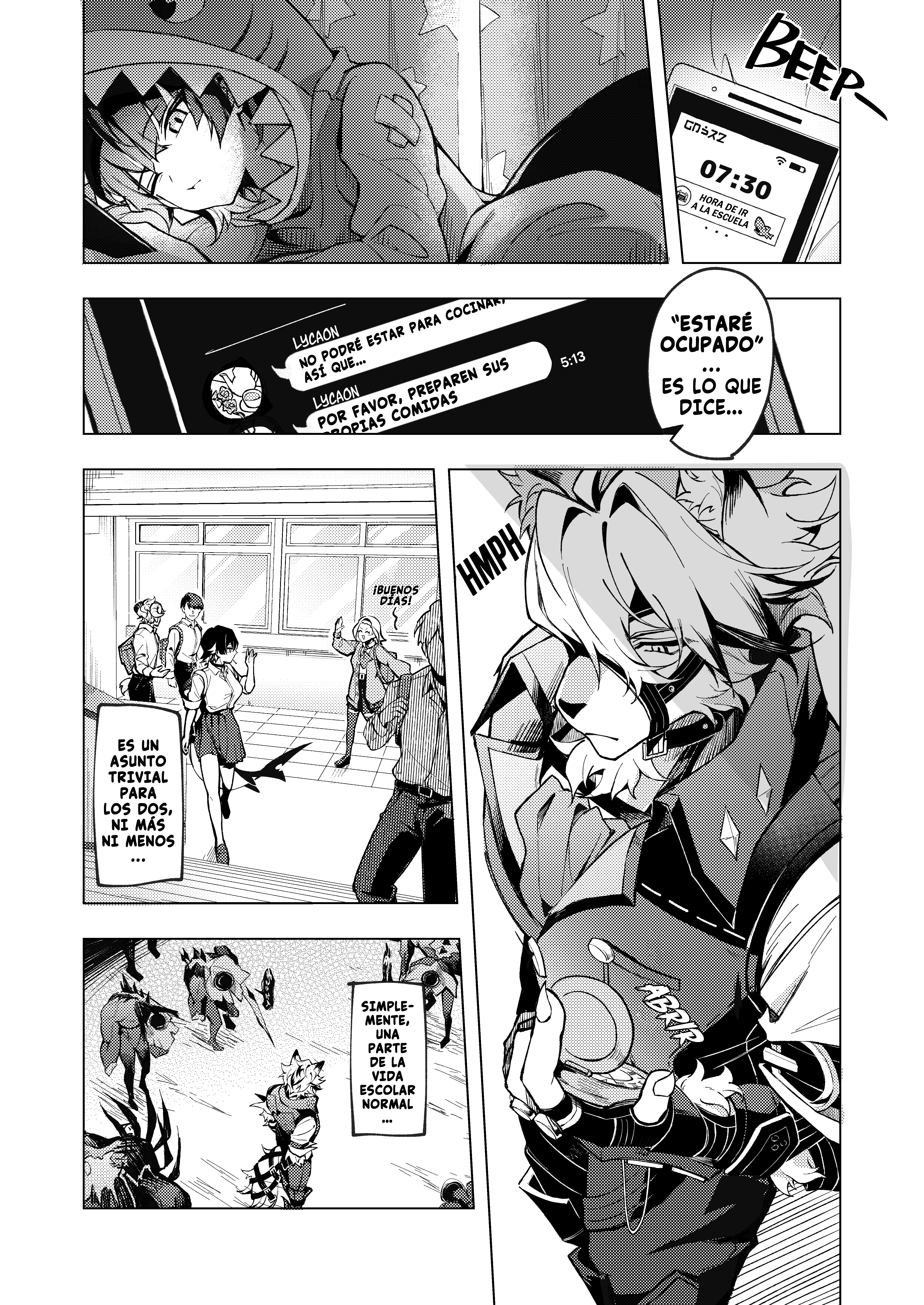 Zenless Zone Zero - Ellen-chan to Lycaon-san no Hanashi (Doujinshi) Oneshot 第3页