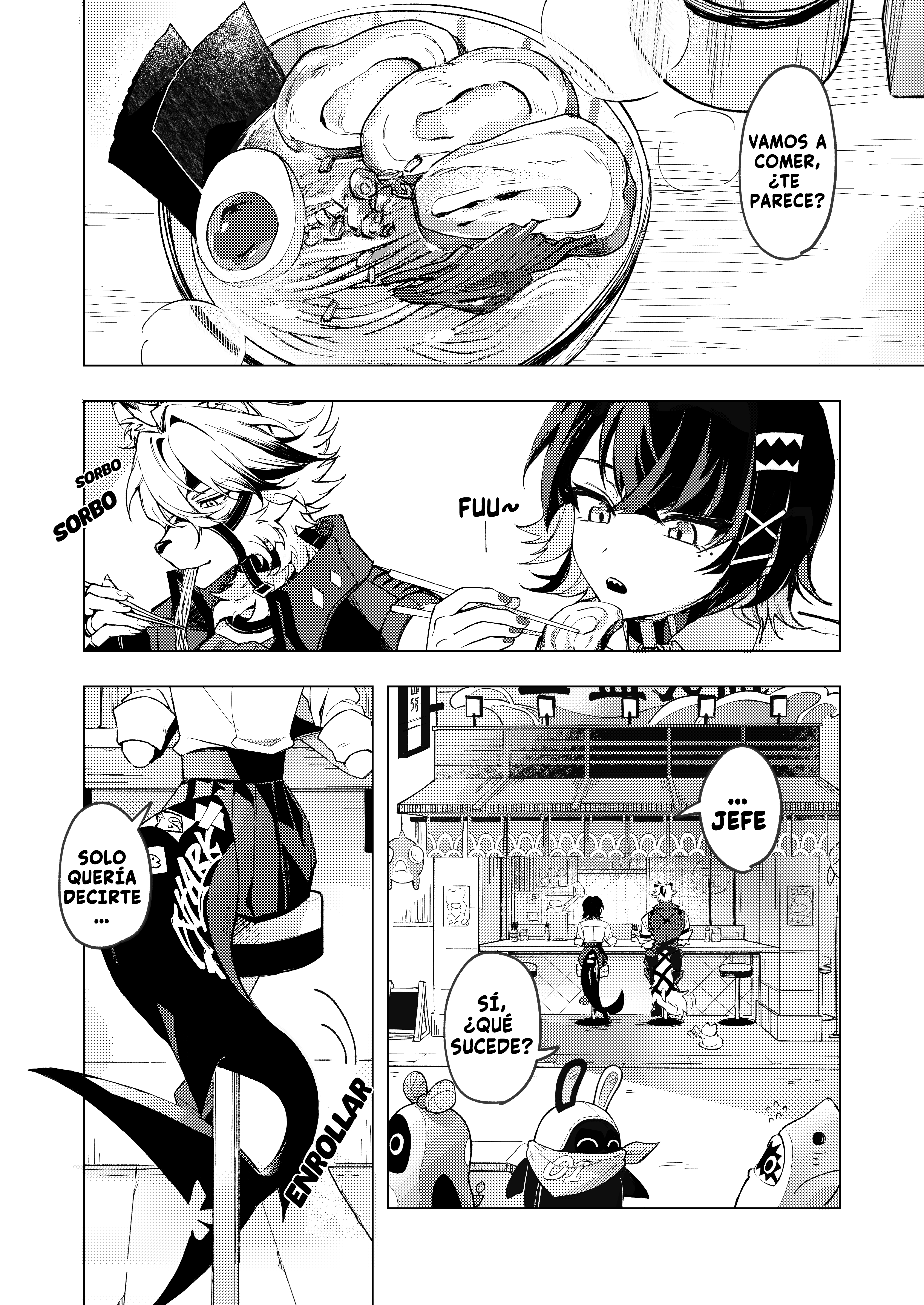 Zenless Zone Zero - Ellen-chan to Lycaon-san no Hanashi (Doujinshi) Oneshot 第8页
