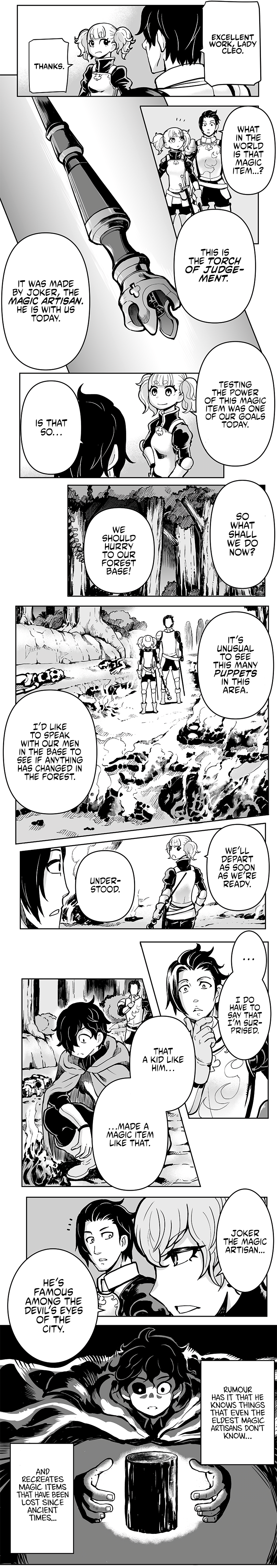 Cleo and the Forest of the Undead Torch of Judgement 第4页