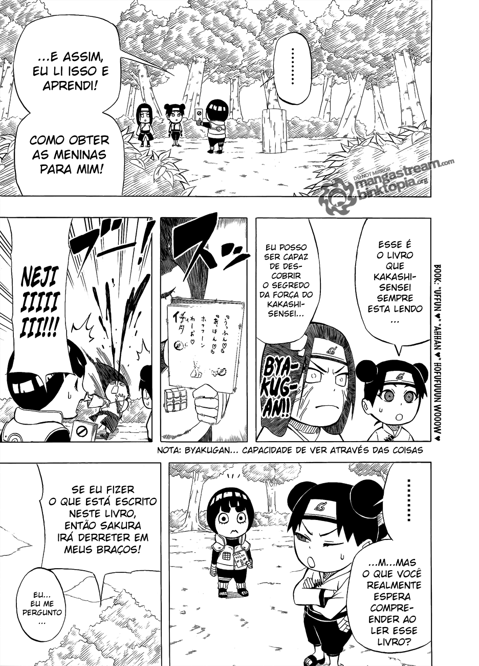 Rock Lee no Seishun Full-Power Ninden Plano de Ataque, o Enorme Amor! 第4页