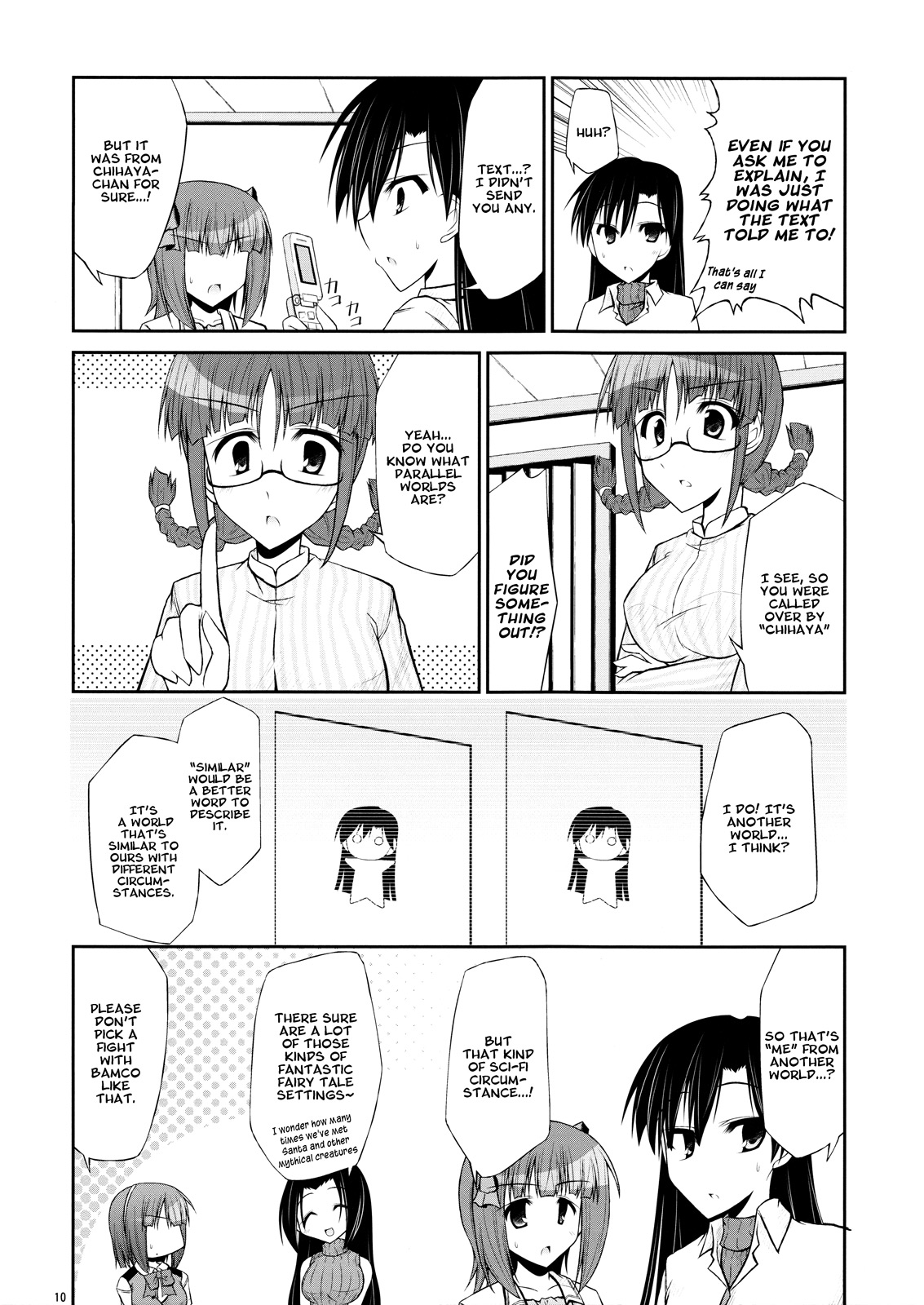 THE iDOLM@STER - Going My Ue He (Doujinshi) Oneshot 第9页