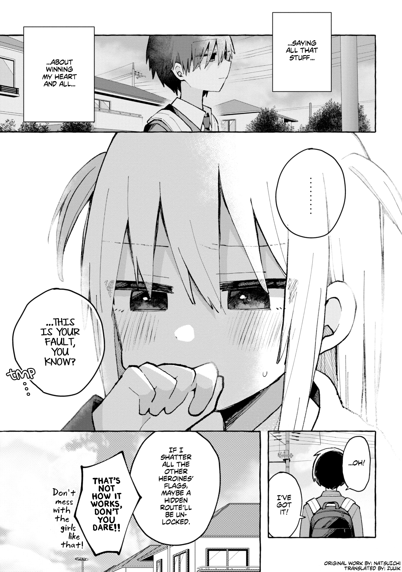 Misaki-kun wa Kouryaku Chara Janai (Pre-Serialization) Misaki and the Bugged Protagonist 第11页
