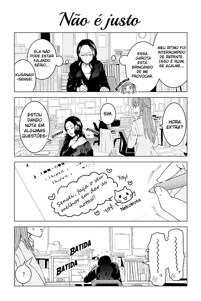 Kusanagi-sensei Is Being Tested Não é Justo 第1页