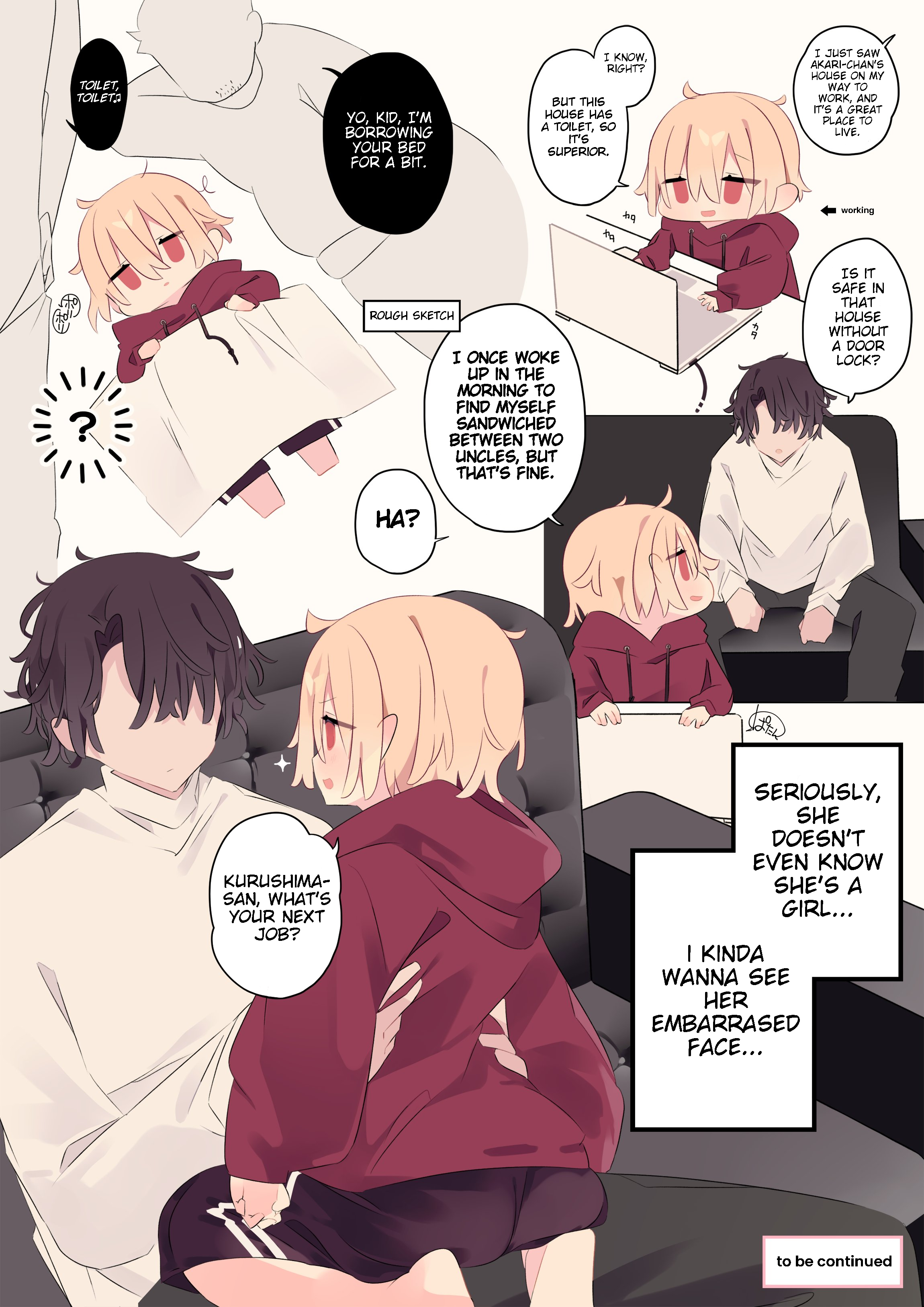 A story about hiring a poor girl. 第3页