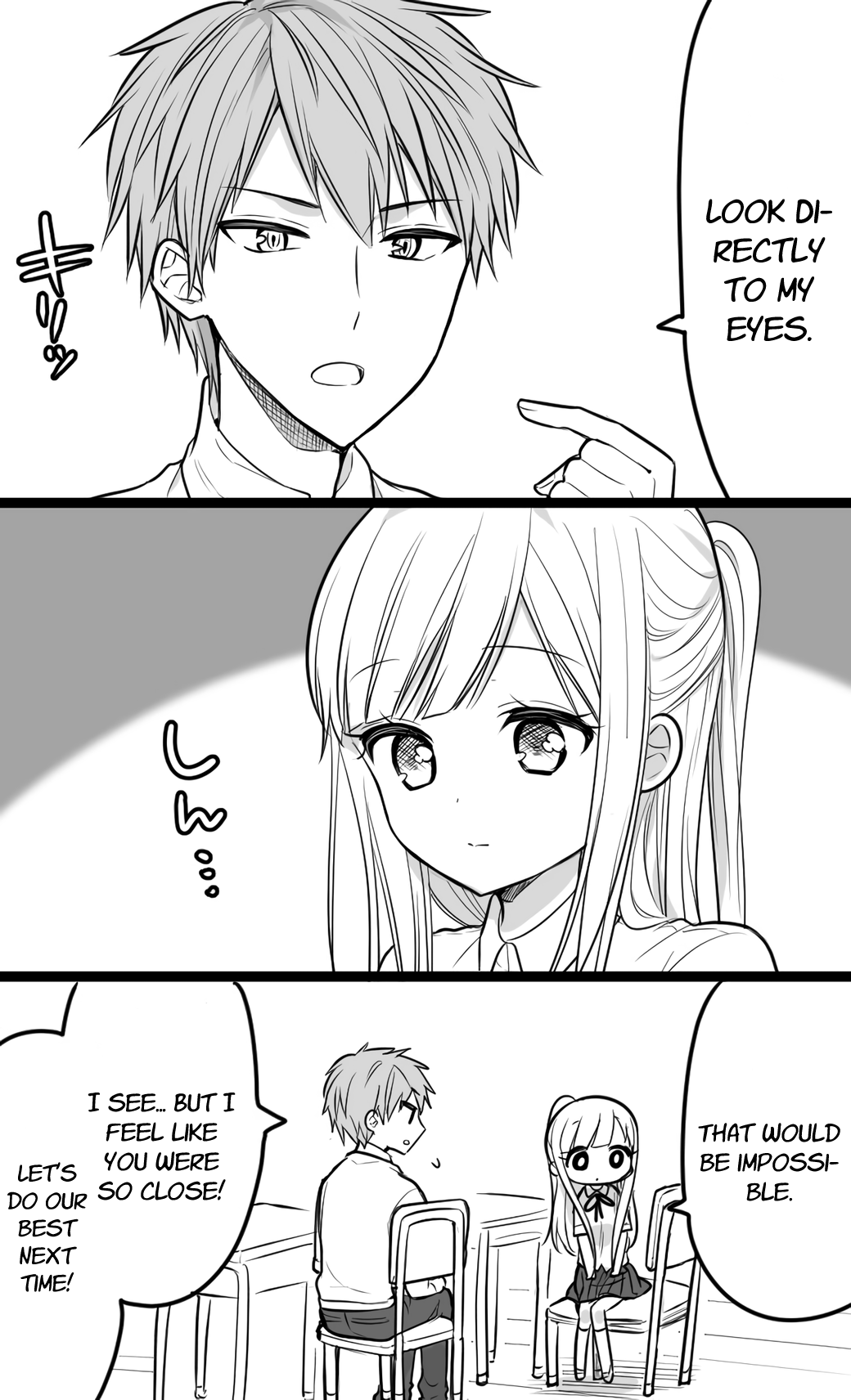 The Reason Why I Can't Look at His Eyes Directly 第1页