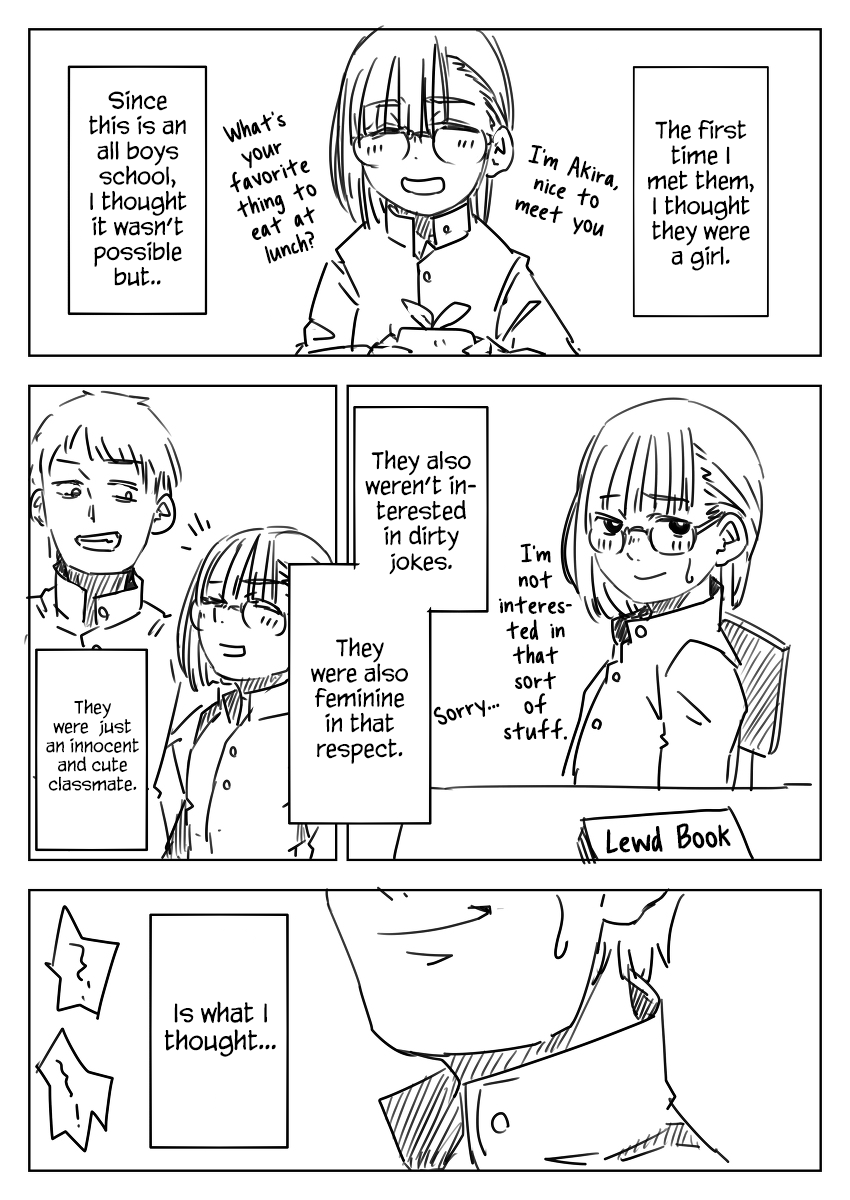 Danshikou ni Dokusareta Otoko no Ko 第1页