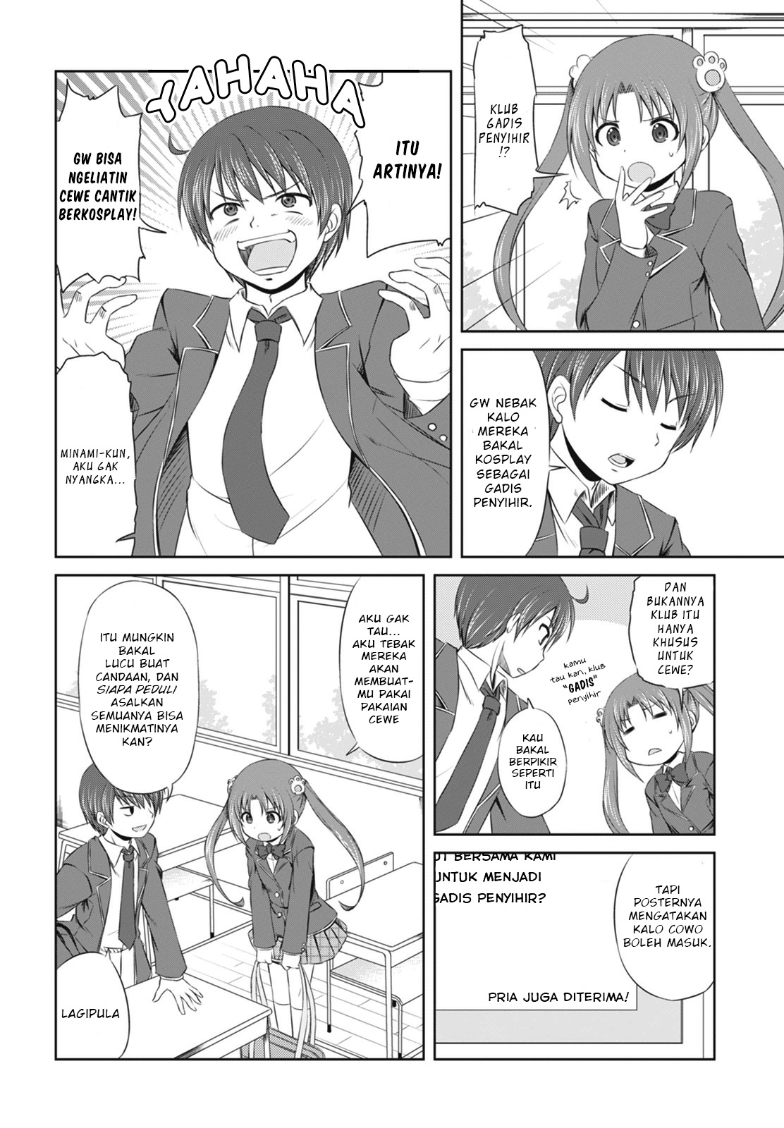 Magical Trans! Selamat datang di Klub Gadis Penyihir! 第4页