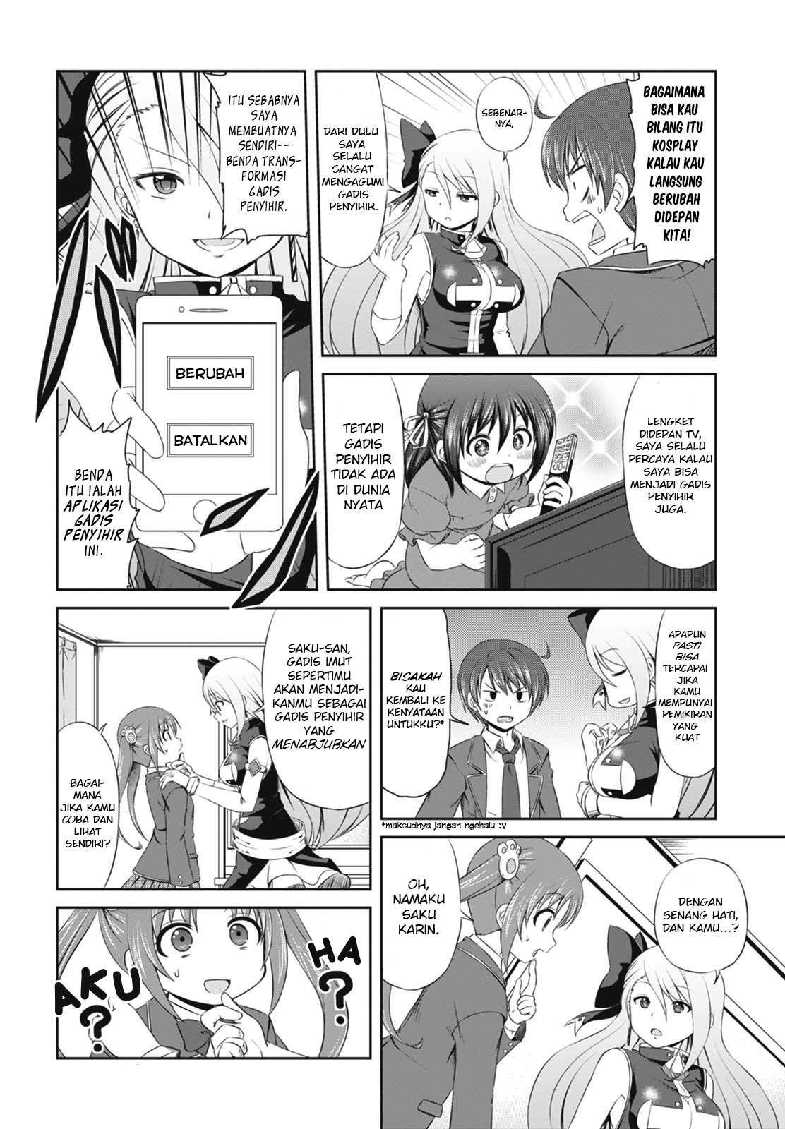 Magical Trans! Selamat datang di Klub Gadis Penyihir! 第8页