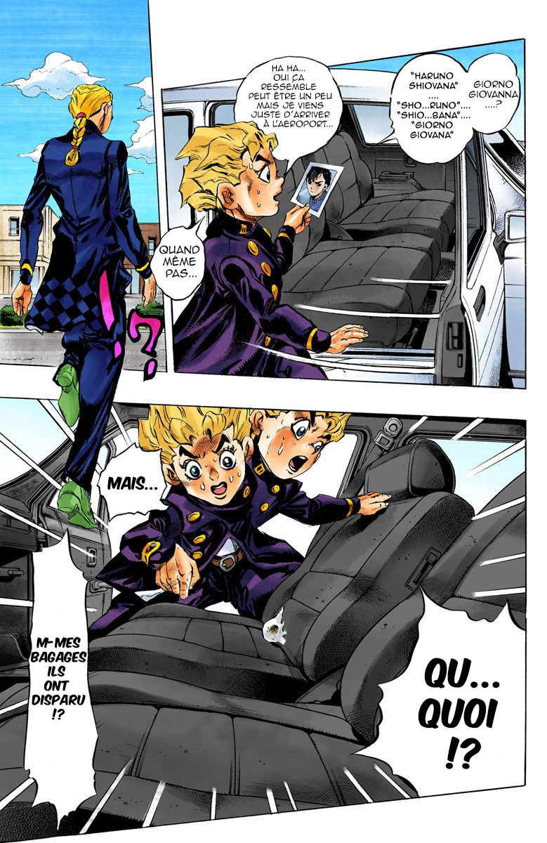 JoJo no Kimyou na Bouken Part 5: Ougon no Kaze (Official Colored) Gold Experience partie 1 第20页