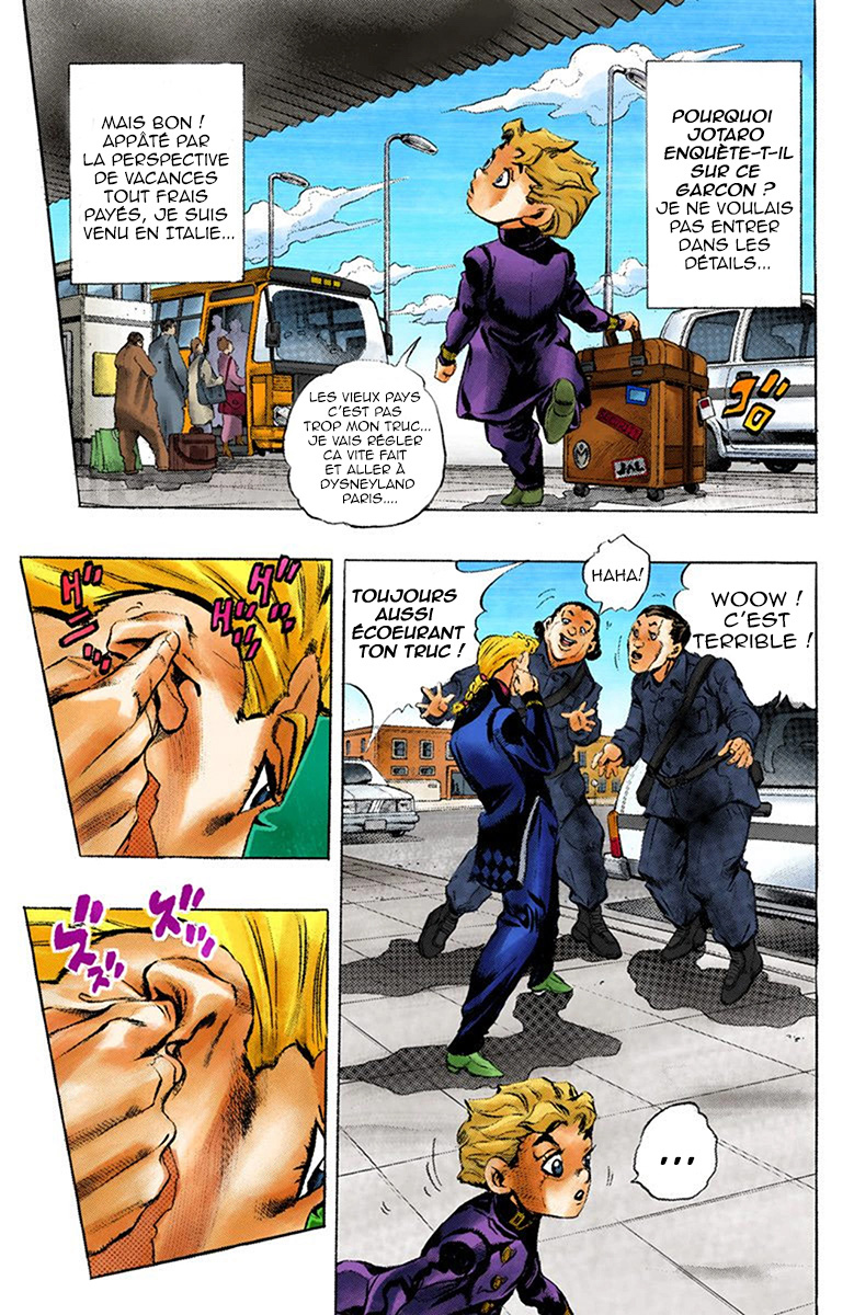 JoJo no Kimyou na Bouken Part 5: Ougon no Kaze (Official Colored) Gold Experience partie 1 第8页