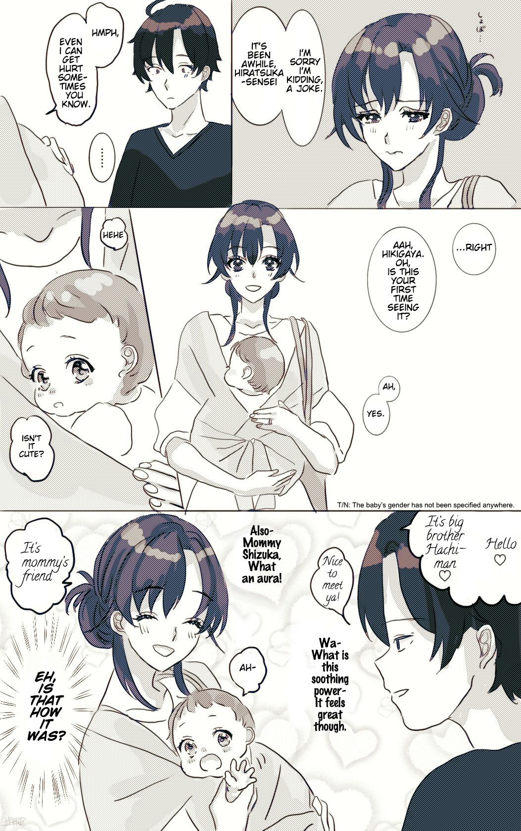 Yahari Ore no Seishun Love Come wa Machigatteiru - Hiratsu Kawaii Shizu Kawaii (Doujinshi) Small talk about the future 第2页