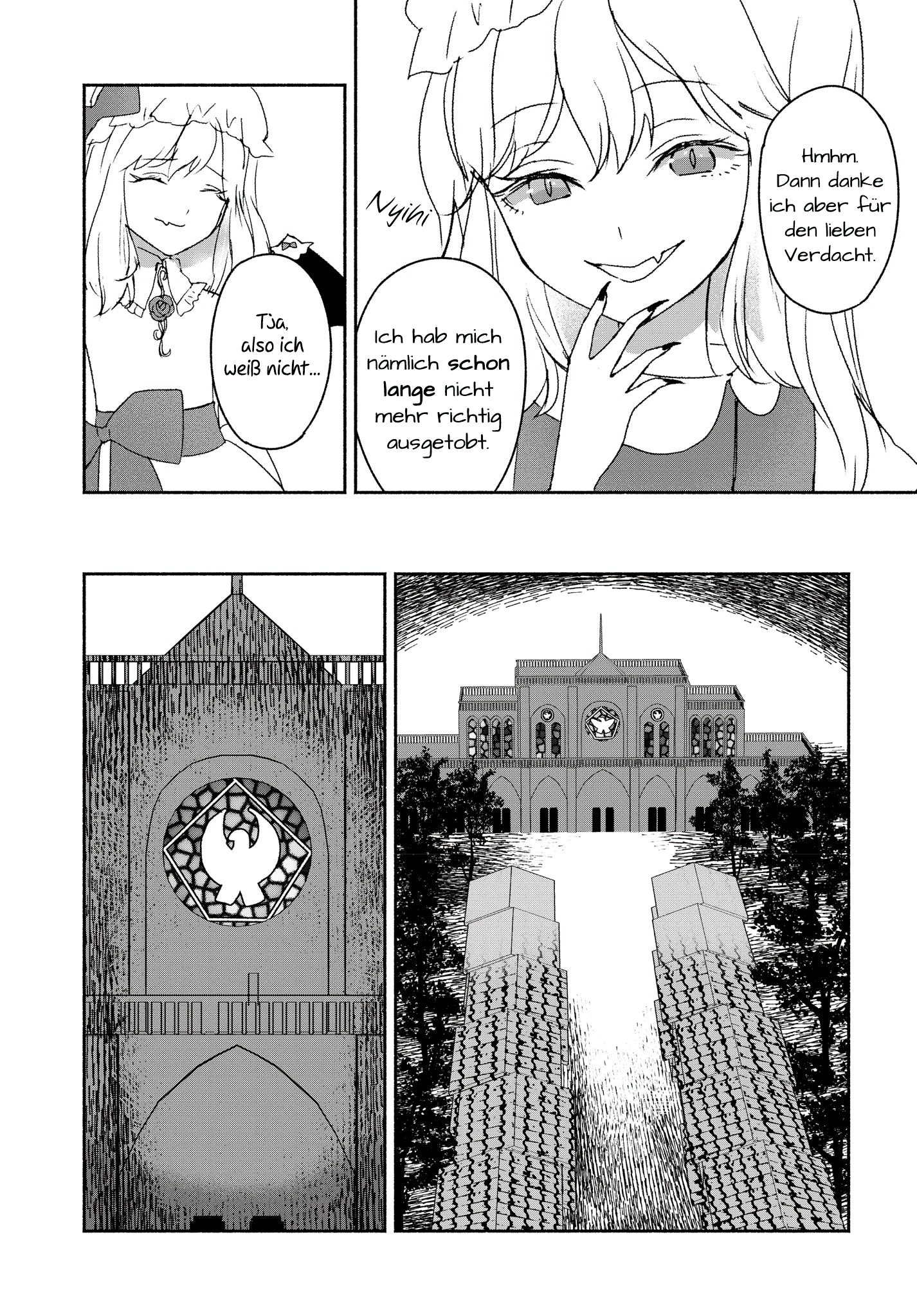 Touhou Chireikiden: Hansoku Tantei Satori Auf den Grund der Teufelsschloss-Affäre - Teil 1 第31页