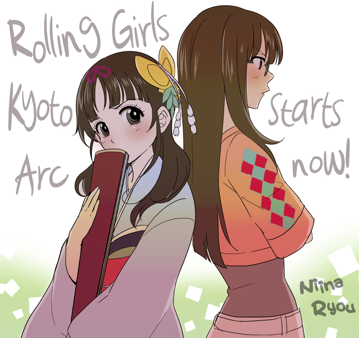 Rolling Girls - MisaChiyo! -the path they chose- (Doujinshi) 第1页