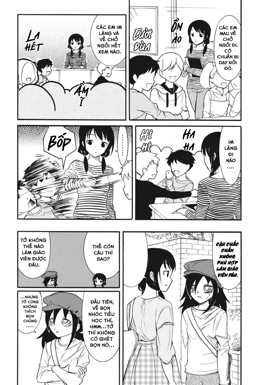 Watashi ga Motenai no wa Dou Kangaetemo Omaera ga Warui! Chap 138: Vì tôi không nổi tiếng nên tôi sẽ đi thăm quan trường đại học 第4页