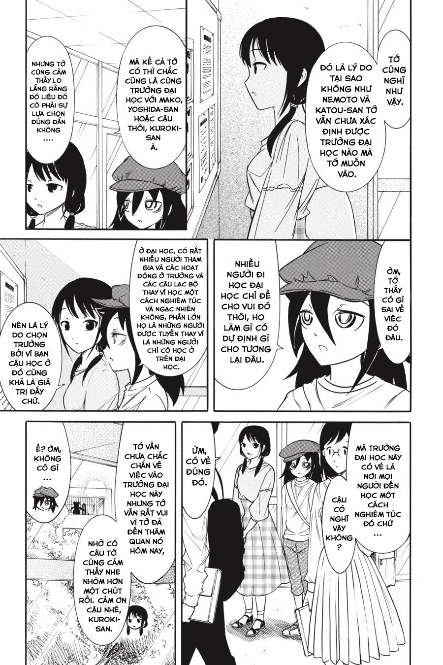 Watashi ga Motenai no wa Dou Kangaetemo Omaera ga Warui! Chap 138: Vì tôi không nổi tiếng nên tôi sẽ đi thăm quan trường đại học 第7页