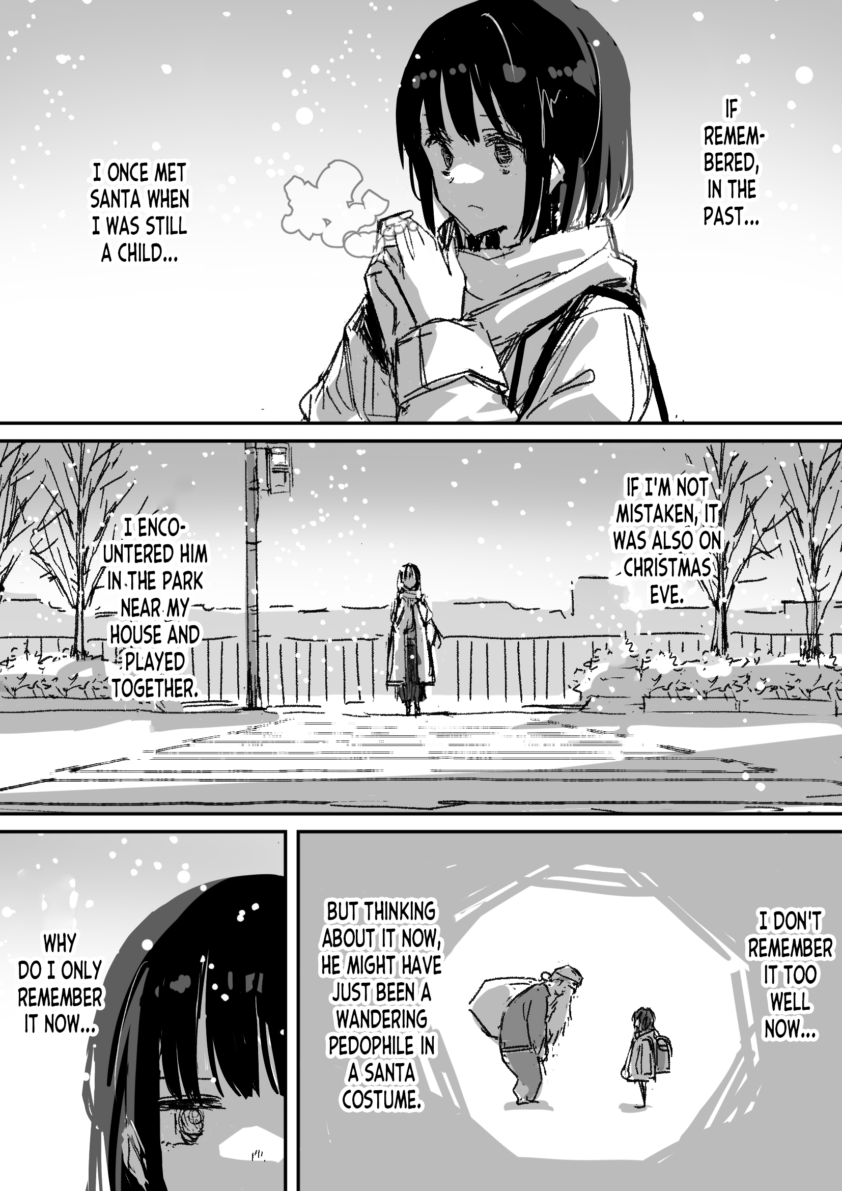 "Suki" ga Nai Shoujo no Christmas... Oneshot 第1页